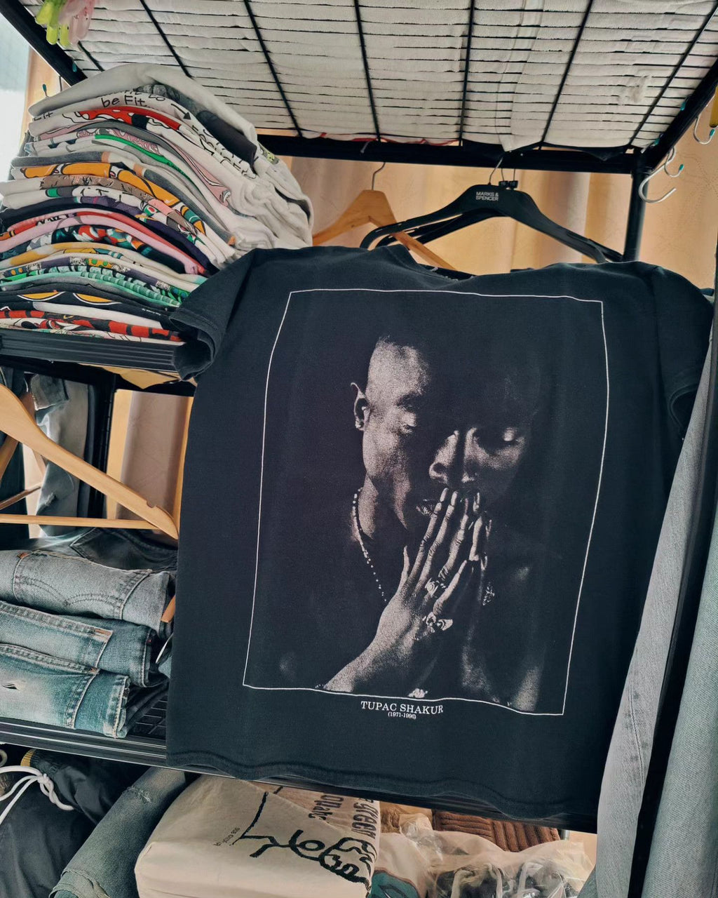 Rap Tees 2pac Tupac Shakur Hoodie, Sweatshirt | PodTeesHub.com