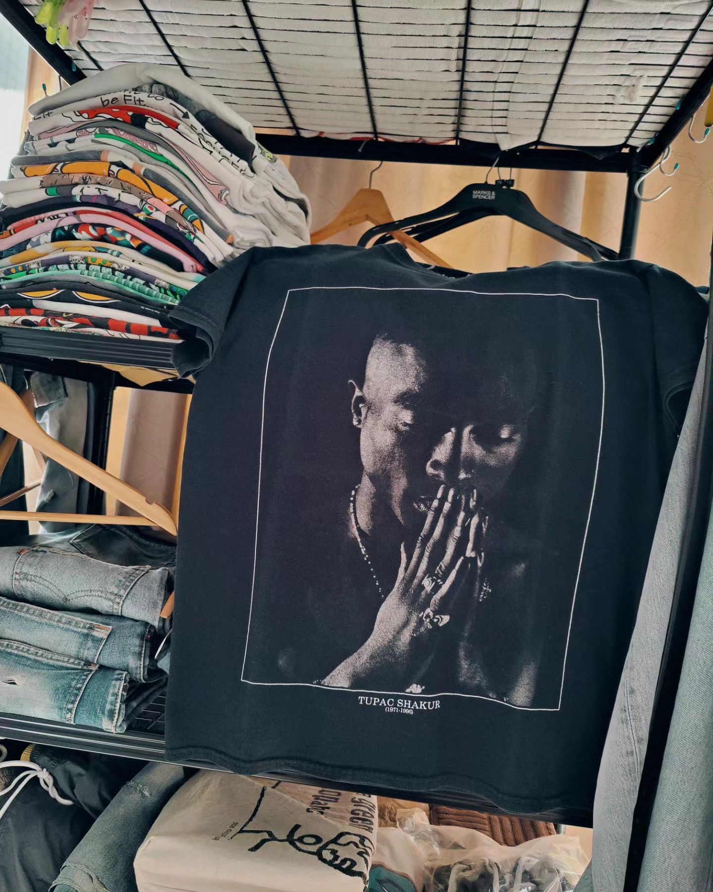 Rap Tees 2pac Tupac Shakur Hoodie, Sweatshirt | PodTeesHub.com