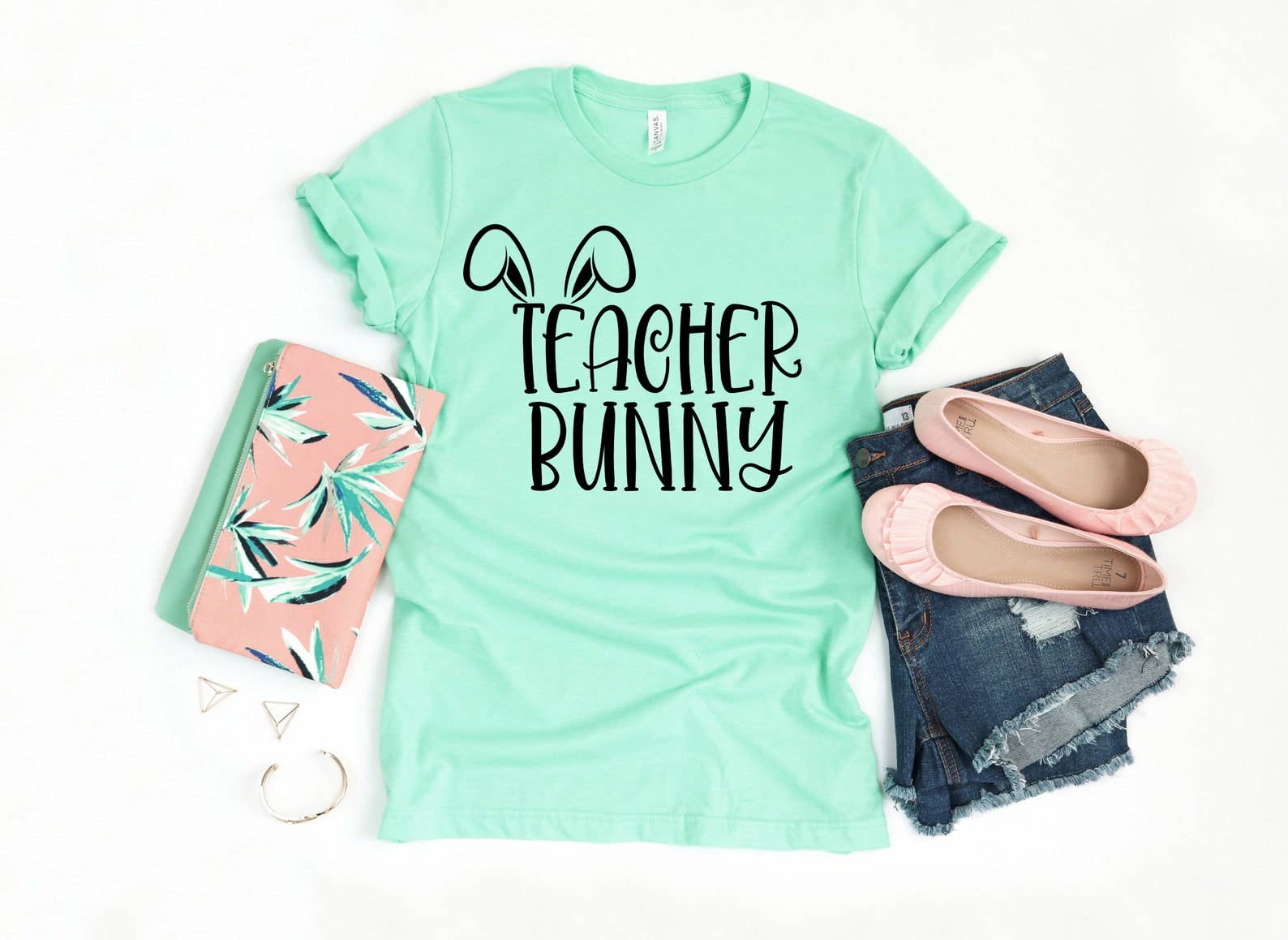 Easter Teacher Bunny T-Shirt Hoodie, Sweatshirt | PodTeesHub.com