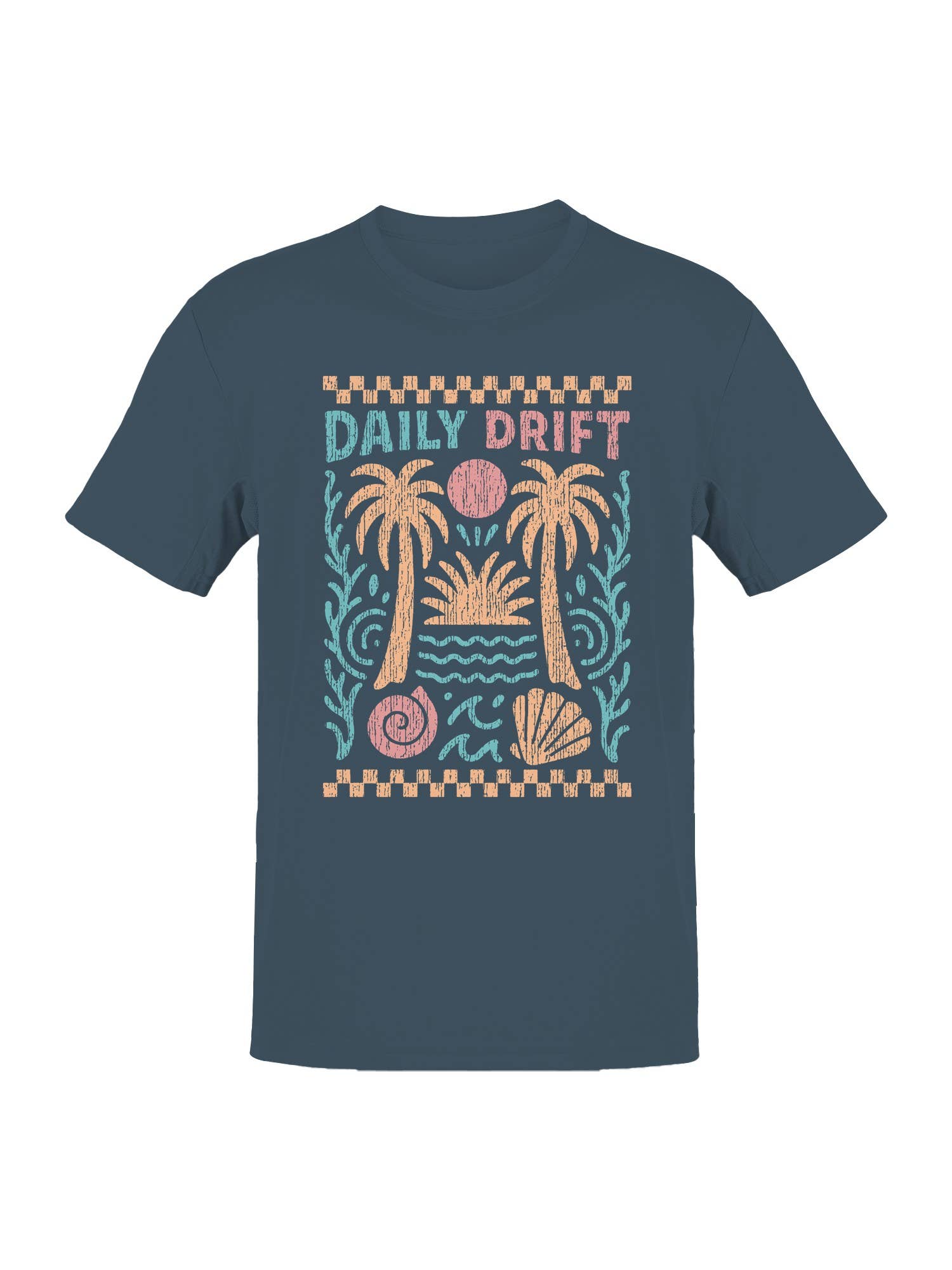 Tropical Vibes: Daily Drift Design Men's T-Shirt Hoodie, Sweatshirt | PodTeesHub.com