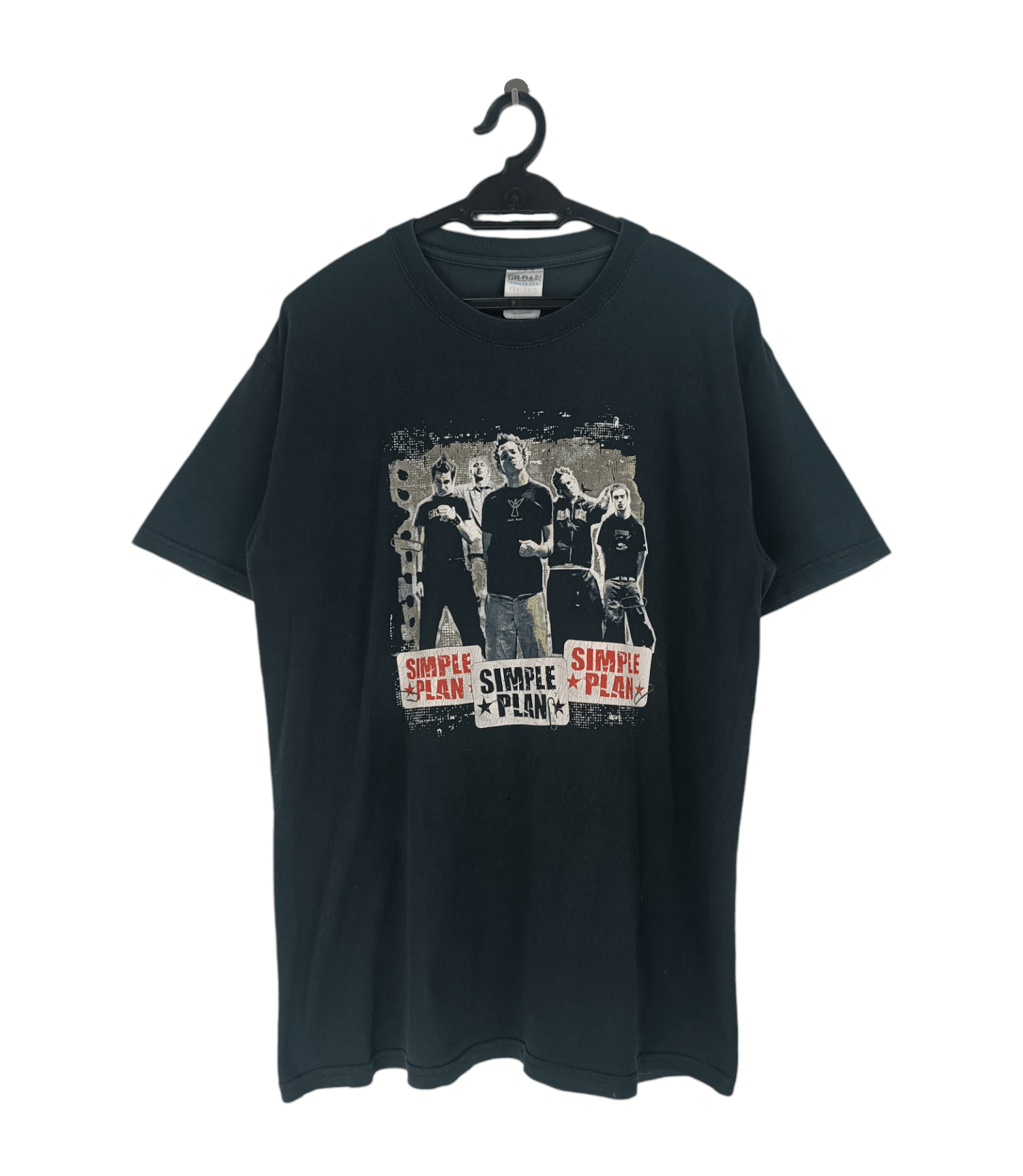 Band Tees Vintage Y2k Faded Simple Plan Pop Punk Sum 41 Charlotte 182 Hoodie, Sweatshirt | PodTeesHub.com