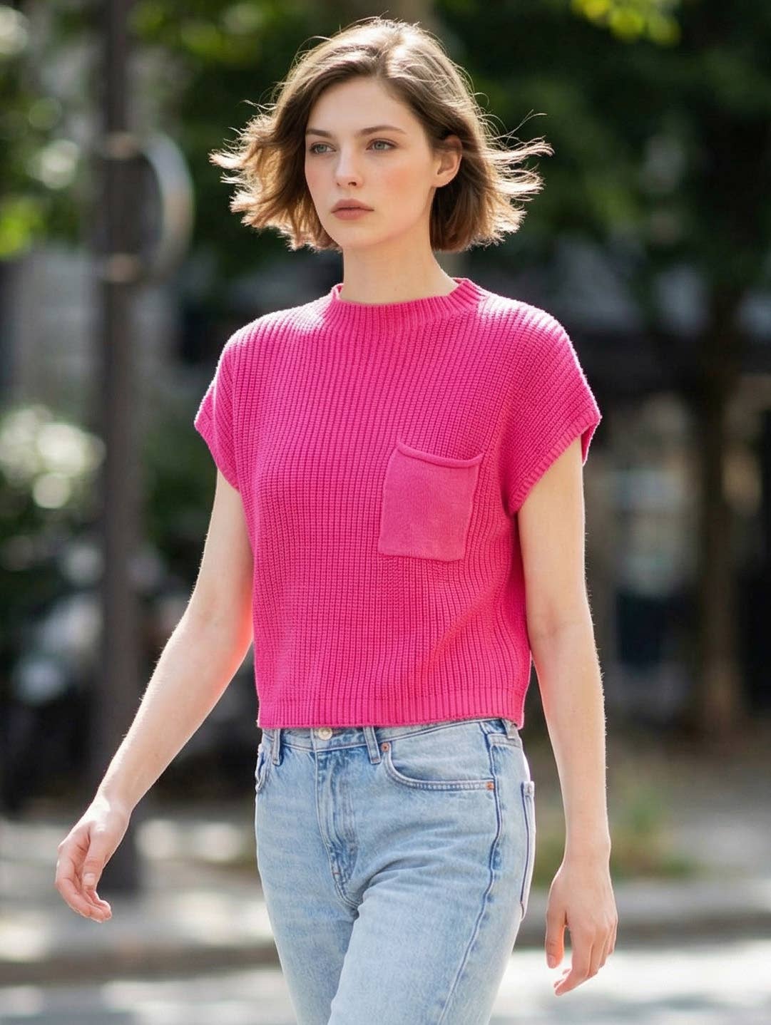 `.Mock Neck Crop Sweater T-Shirts, Hoodie, Sweatshirt | PodTeesHub.com