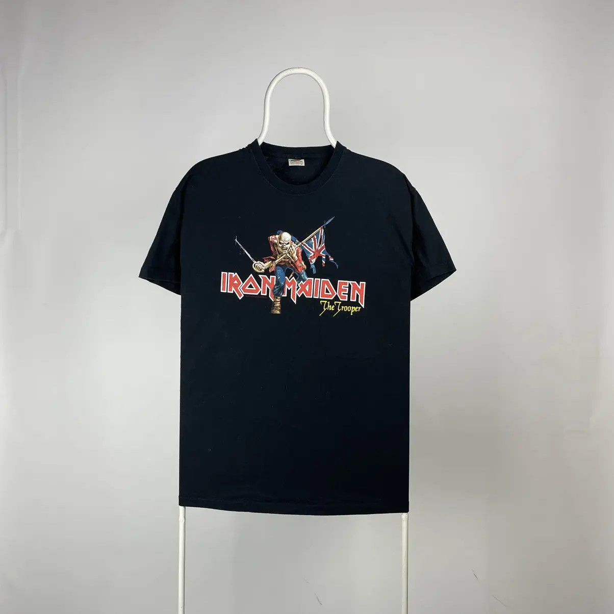 Band Tees Iron Maiden T Shirt Rock Vintage Band Tee Size Medium Hoodie, Sweatshirt | PodTeesHub.com