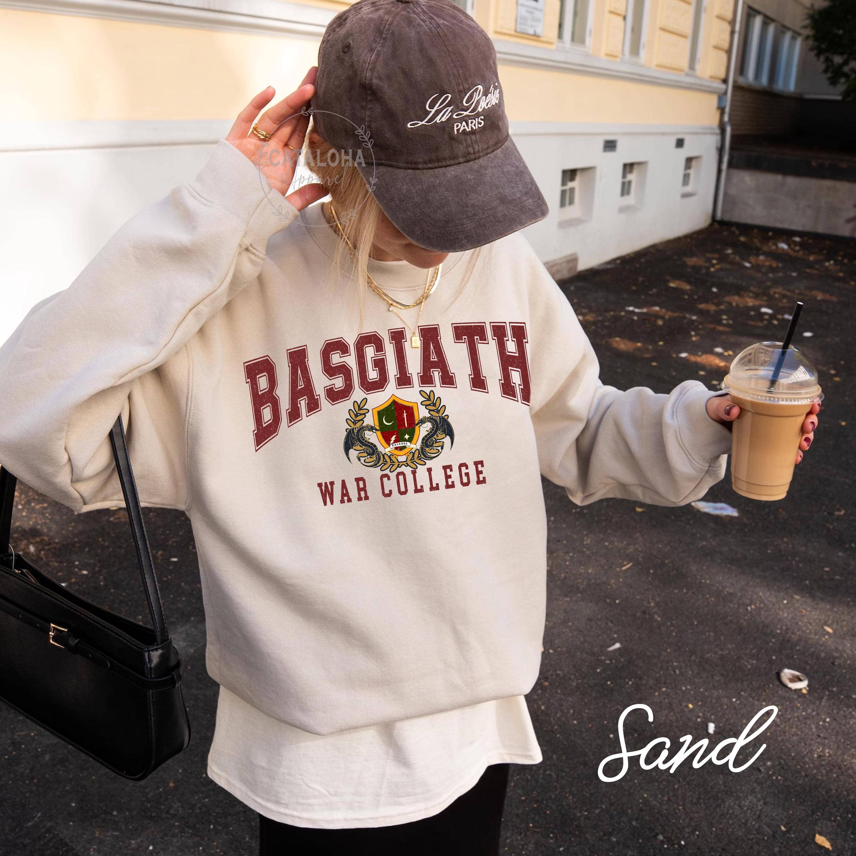Vintage Basgiath War College Sweatshirt T-Shirts, Hoodie | PodTeesHub.com