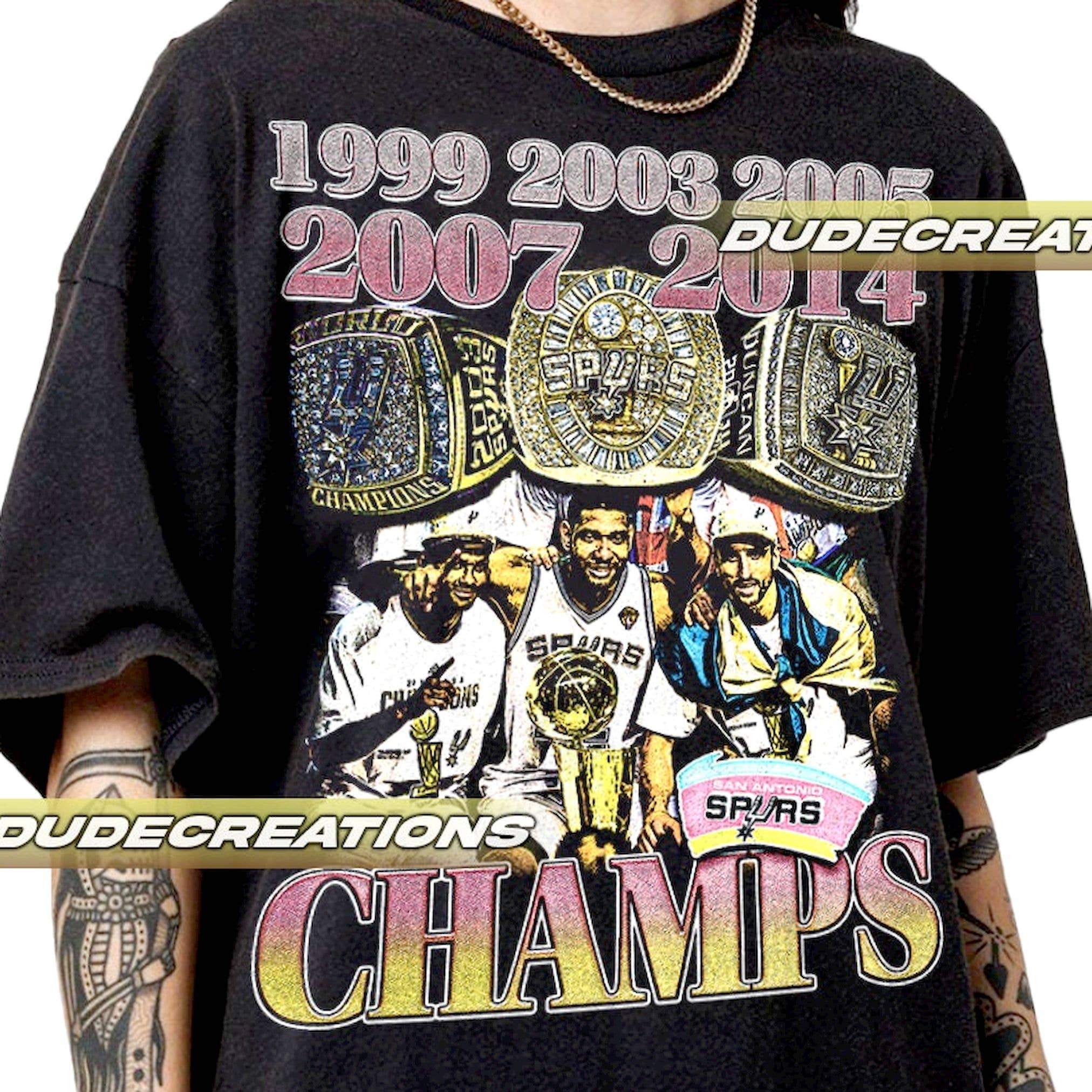 Spurs Dynasty Vintage Unisex T-Shirt Gift For Men and Women Hoodie, Sweatshirt | PodTeesHub.com
