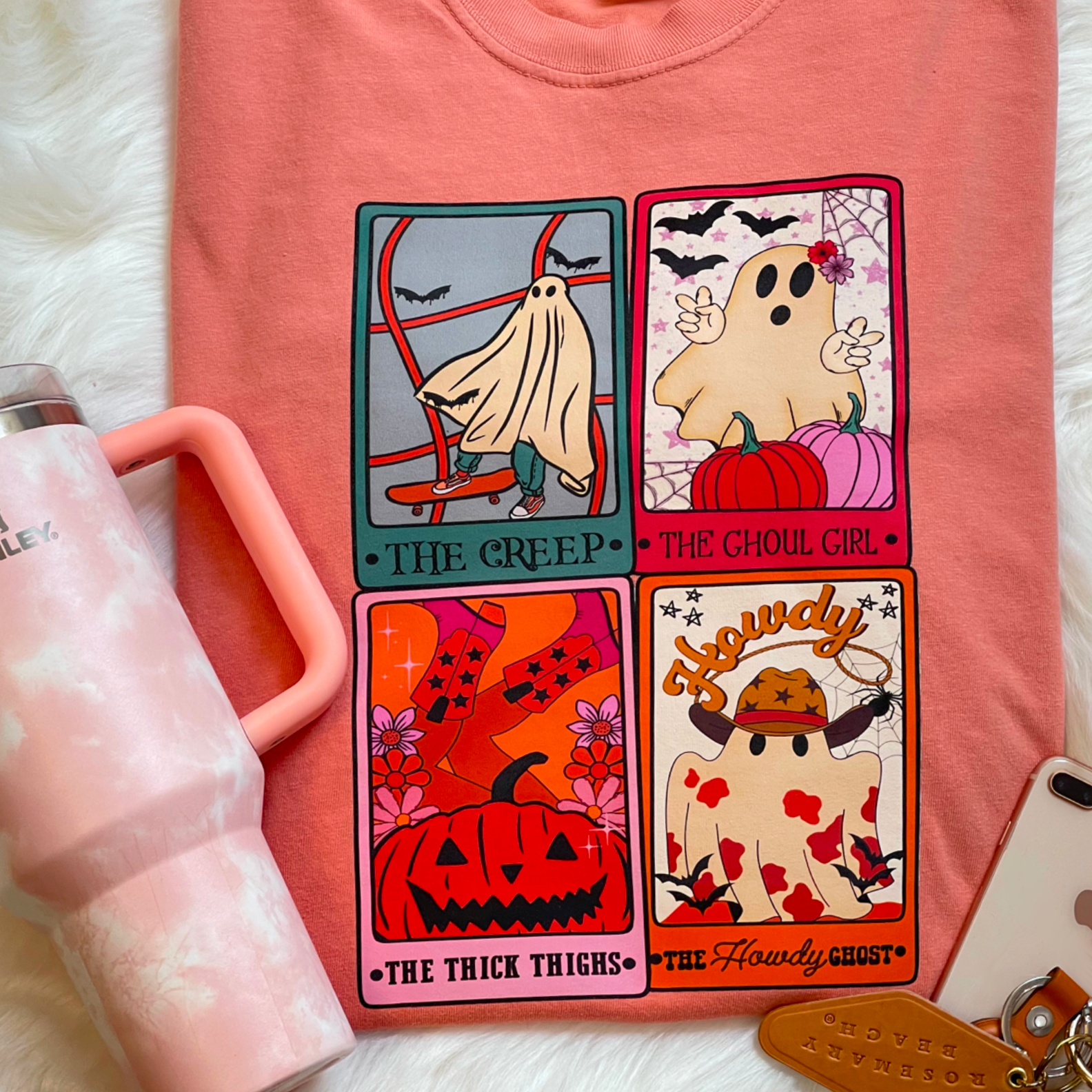 Halloween Graphic Tee Tarot Card Hoodie, Sweatshirt | PodTeesHub.com