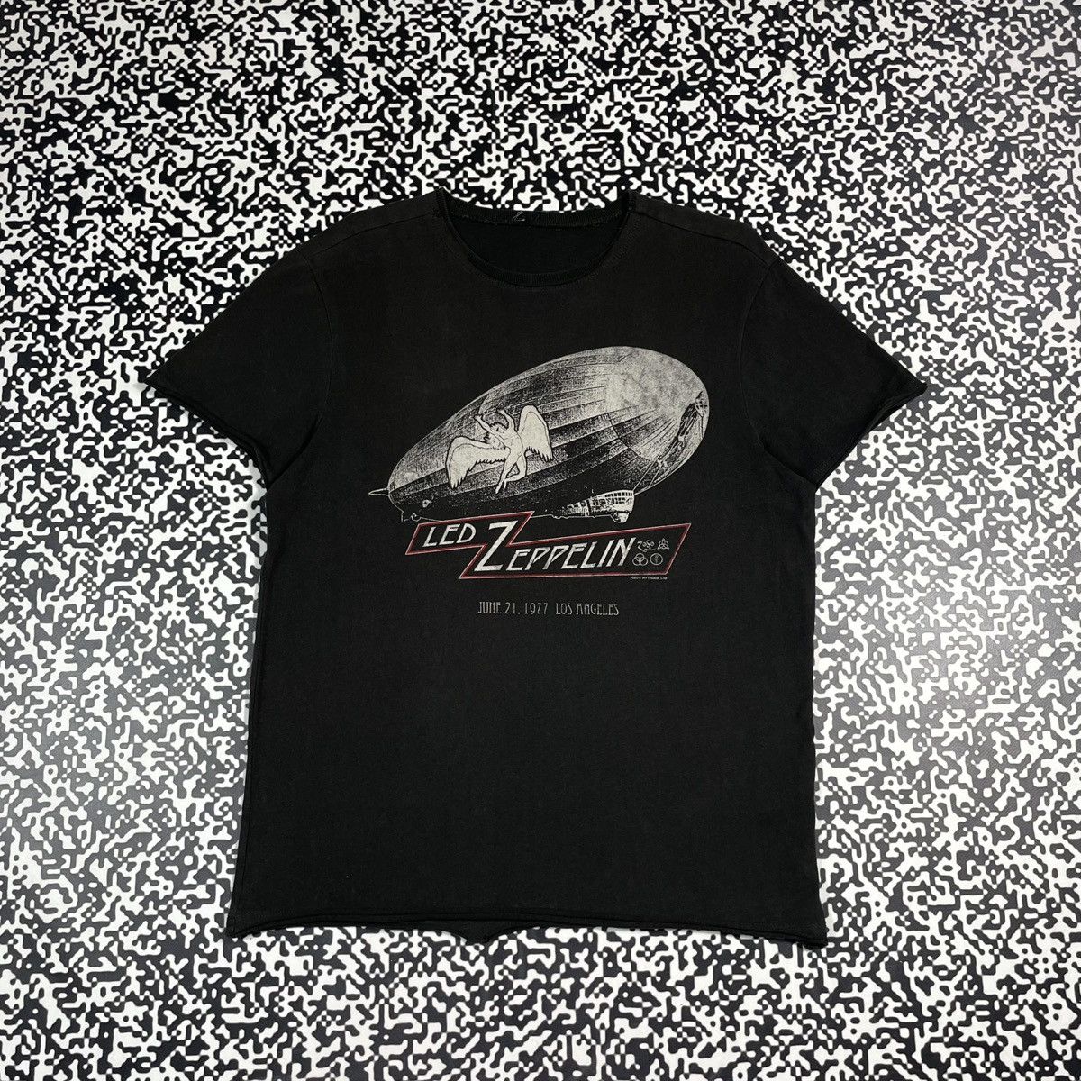 Led Zeppelin Vintage Y2k Led Zeppelin Band Rock Tour Faded T Shirt Hoodie, Sweatshirt | PodTeesHub.com