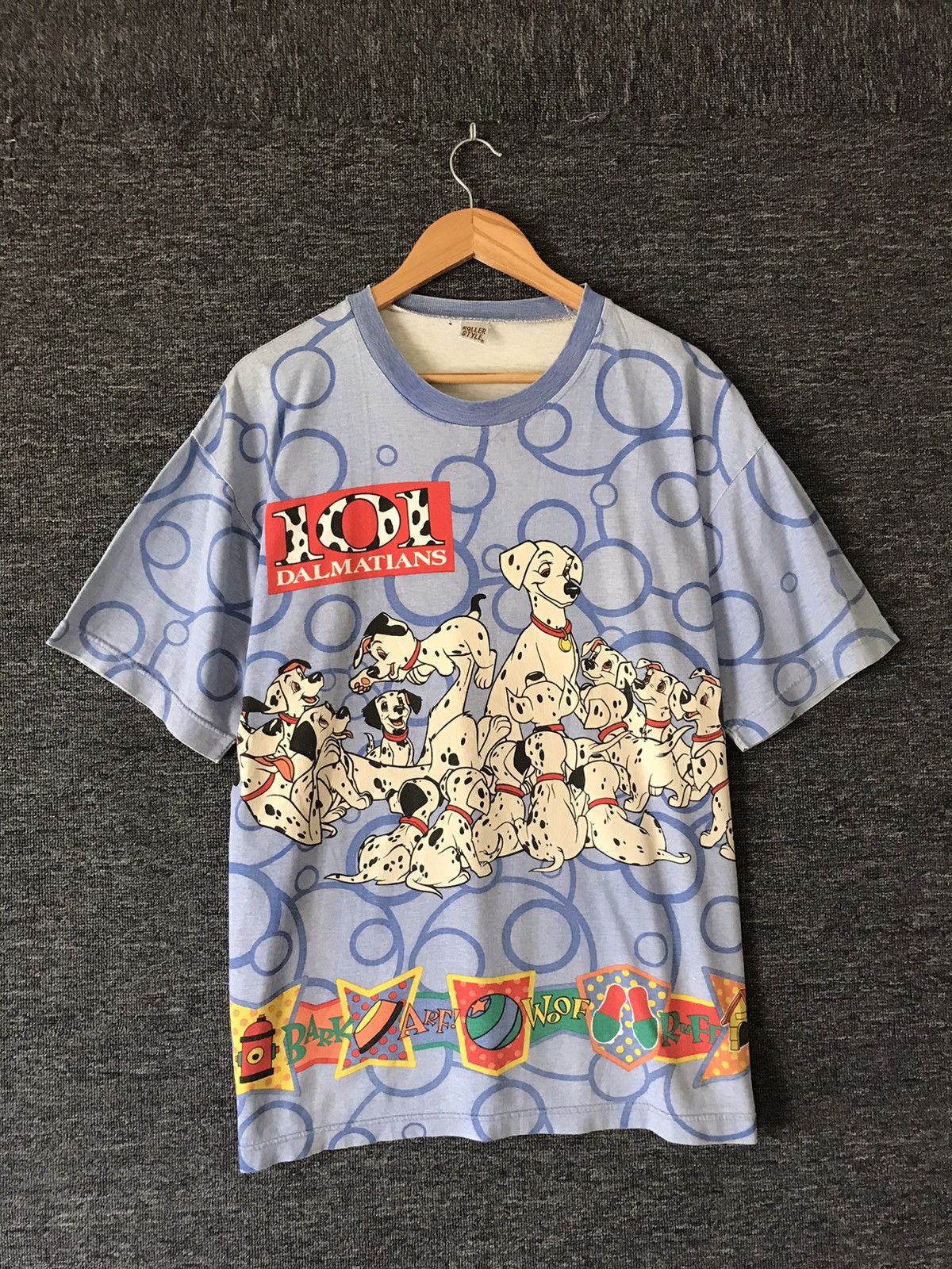 Vintage 101 Dalmatians Fullprint Cartoon Movie T Shirts Hoodie, Sweatshirt | PodTeesHub.com
