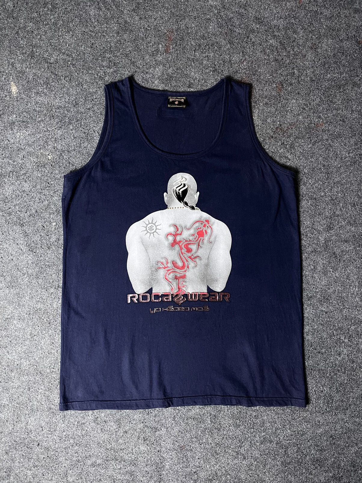Rocawear X Vintage 00 S Hiphop Tank Tshirt Roca Wear Rapp Charcter Fubu Sohk Hoodie, Sweatshirt | PodTeesHub.com