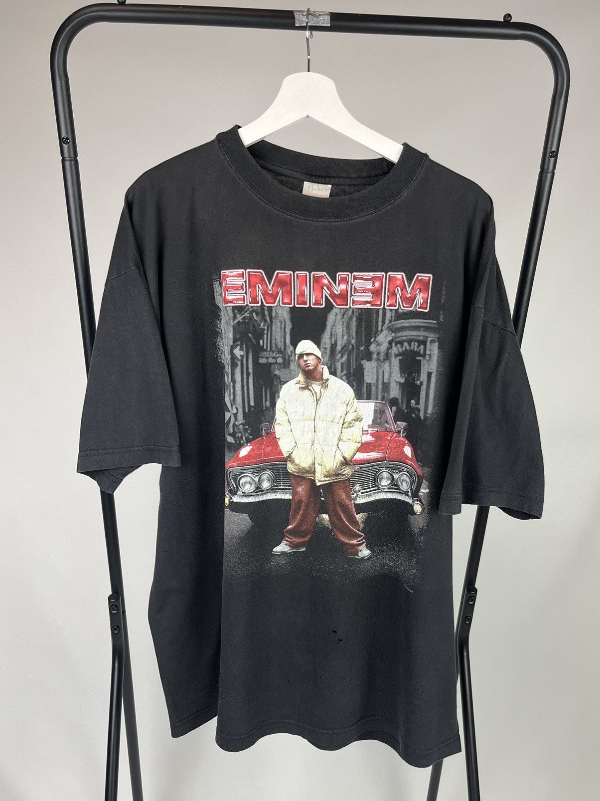 Vintage Tee Eminem 2000s Y2k Merch Rap Washed Tee Hoodie, Sweatshirt | PodTeesHub.com