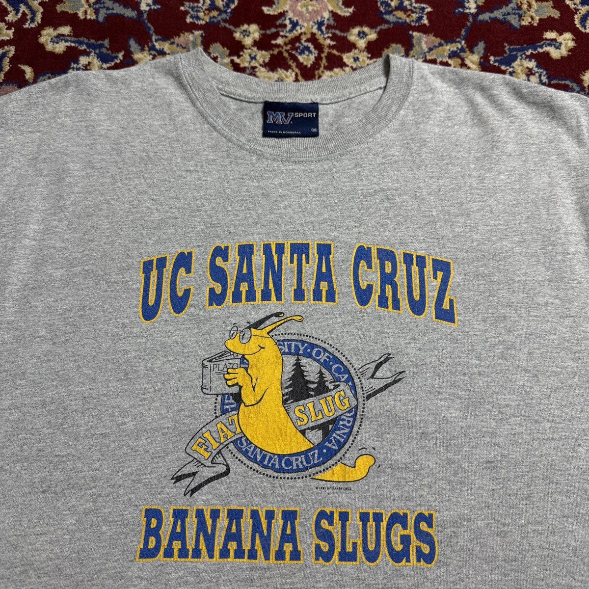 Vintage 1997 Uc Santa Cruz Banana Slug 90s T Shirt Hoodie, Sweatshirt | PodTeesHub.com