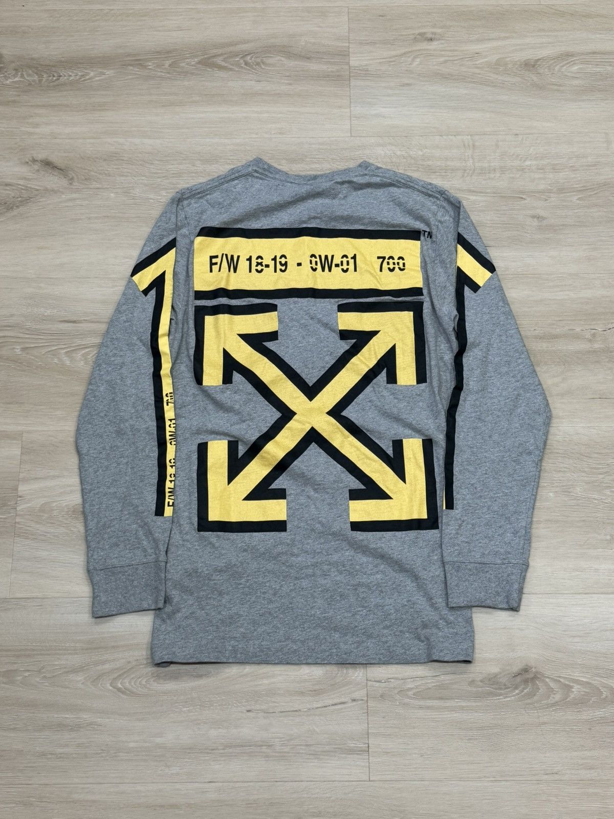 White Off White Arrows Long Sleeve T-Shirts, Hoodie, Sweatshirt
