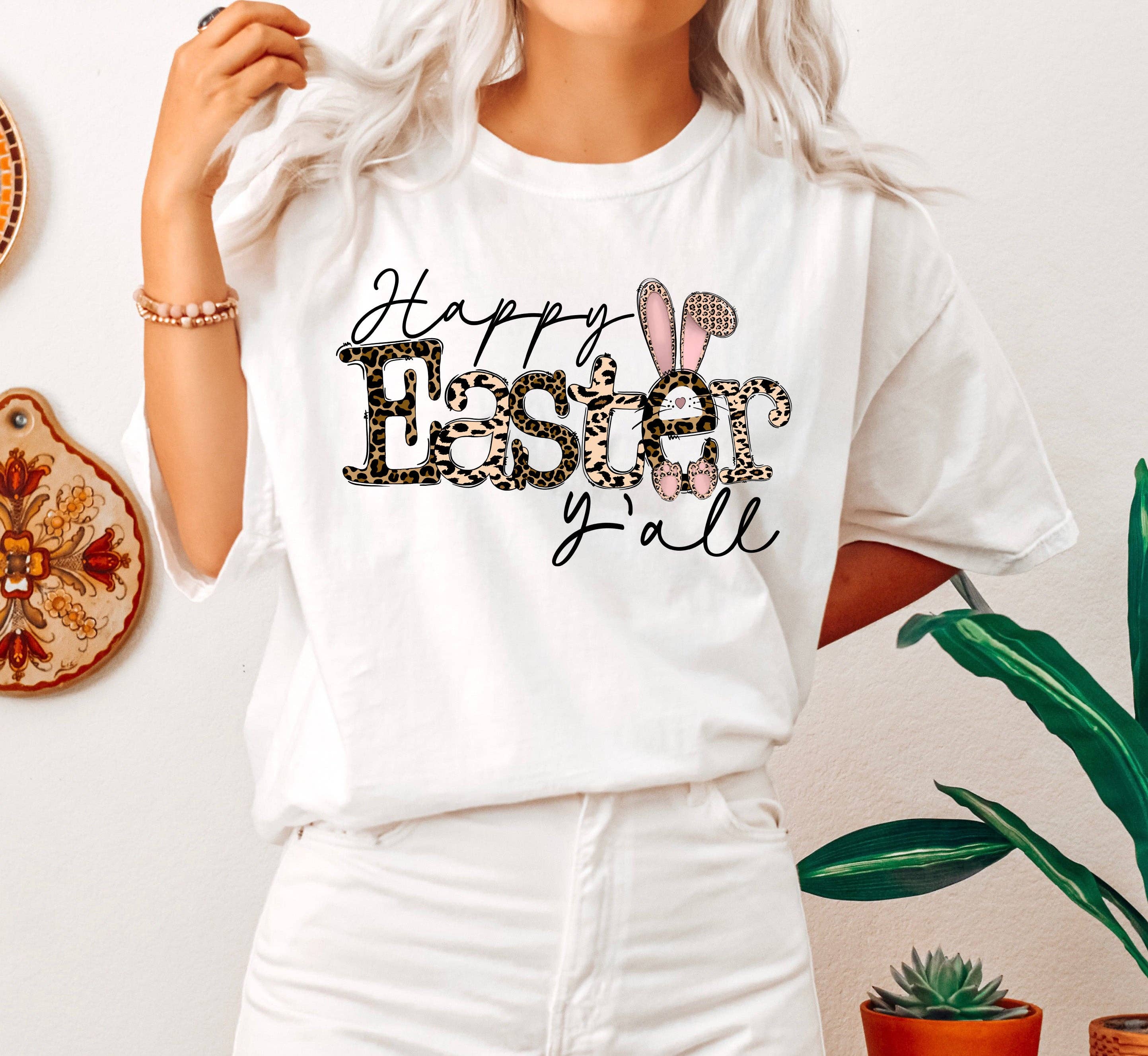 Happy Easter Y'all T-Shirt Hoodie, Sweatshirt | PodTeesHub.com