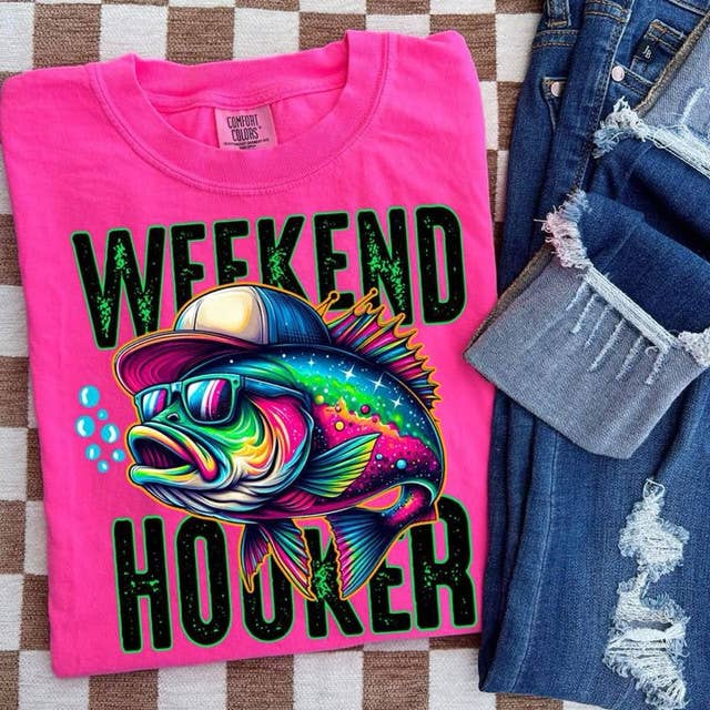 Weekend Hooker Tee Hoodie, Sweatshirt | PodTeesHub.com