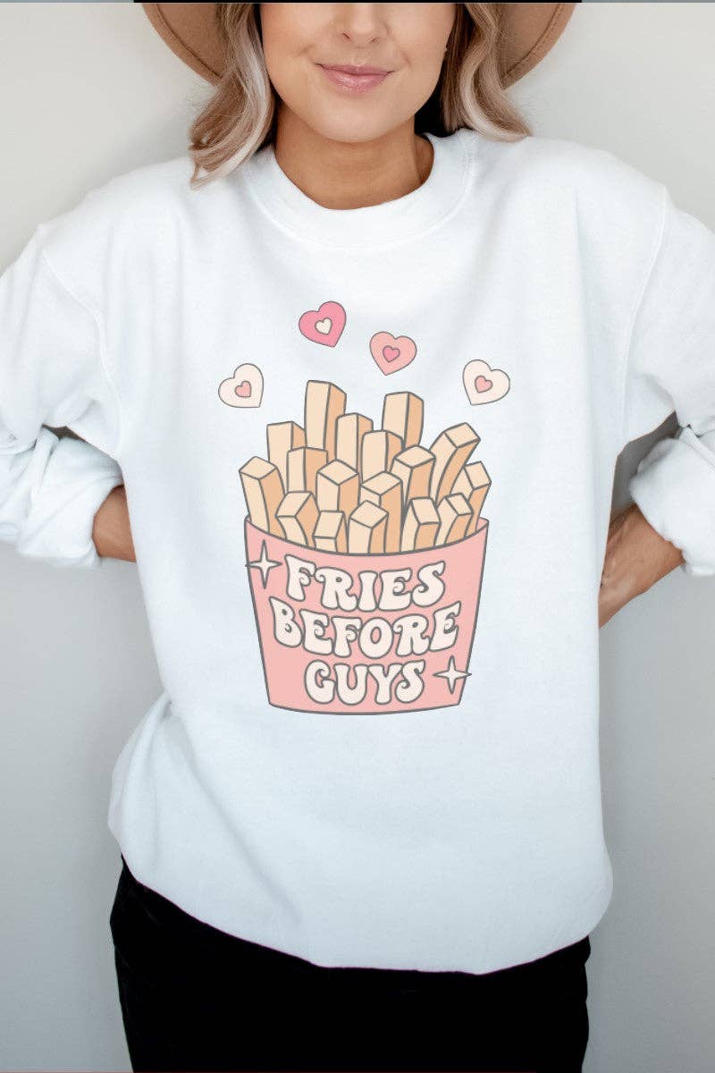 Fries Before Guys Sweatshirt T-Shirts, Hoodie | PodTeesHub.com