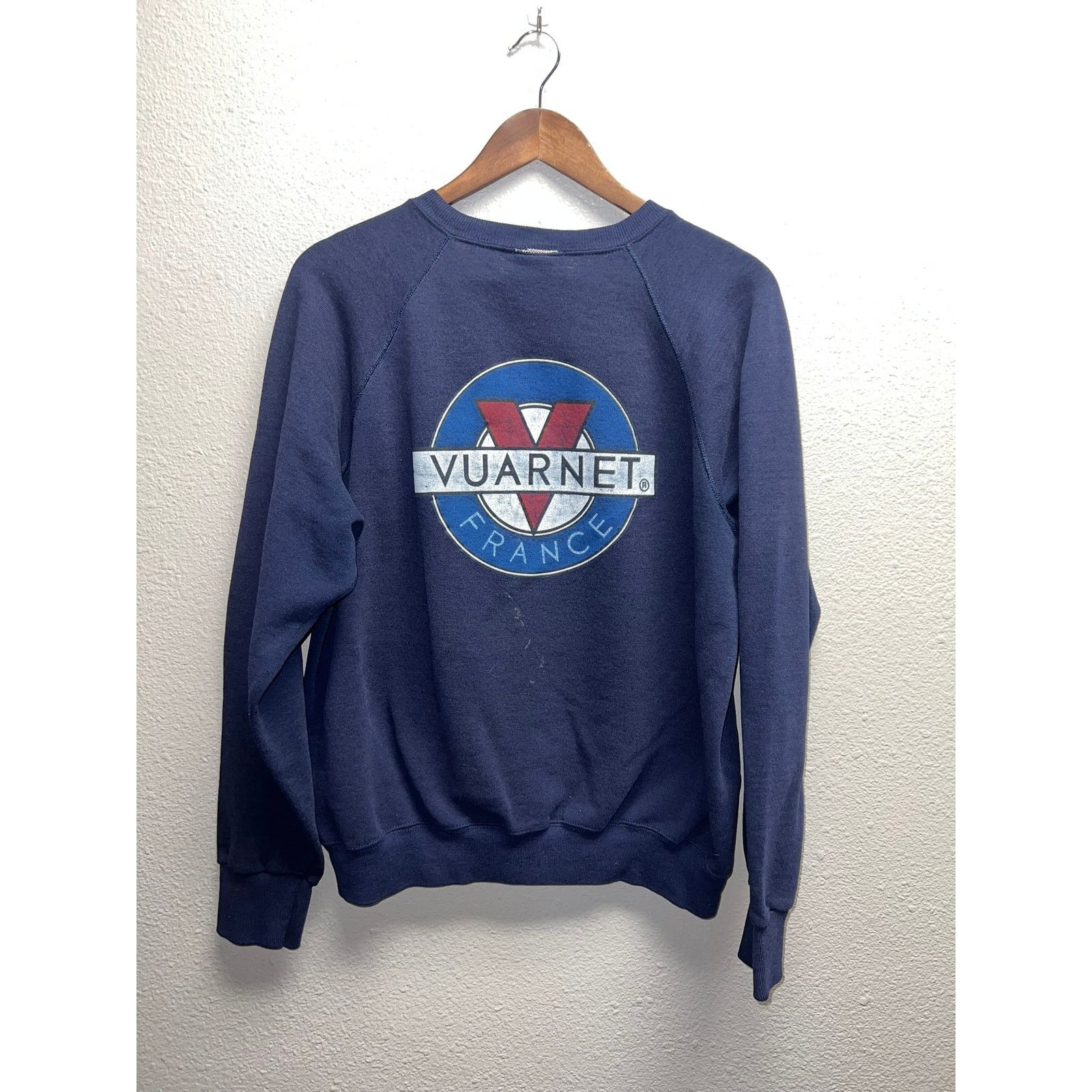 Vintage Vuarnet France Sweatshirt Crewneck Blue Promo 90s Xl T-Shirts, Hoodie | PodTeesHub.com