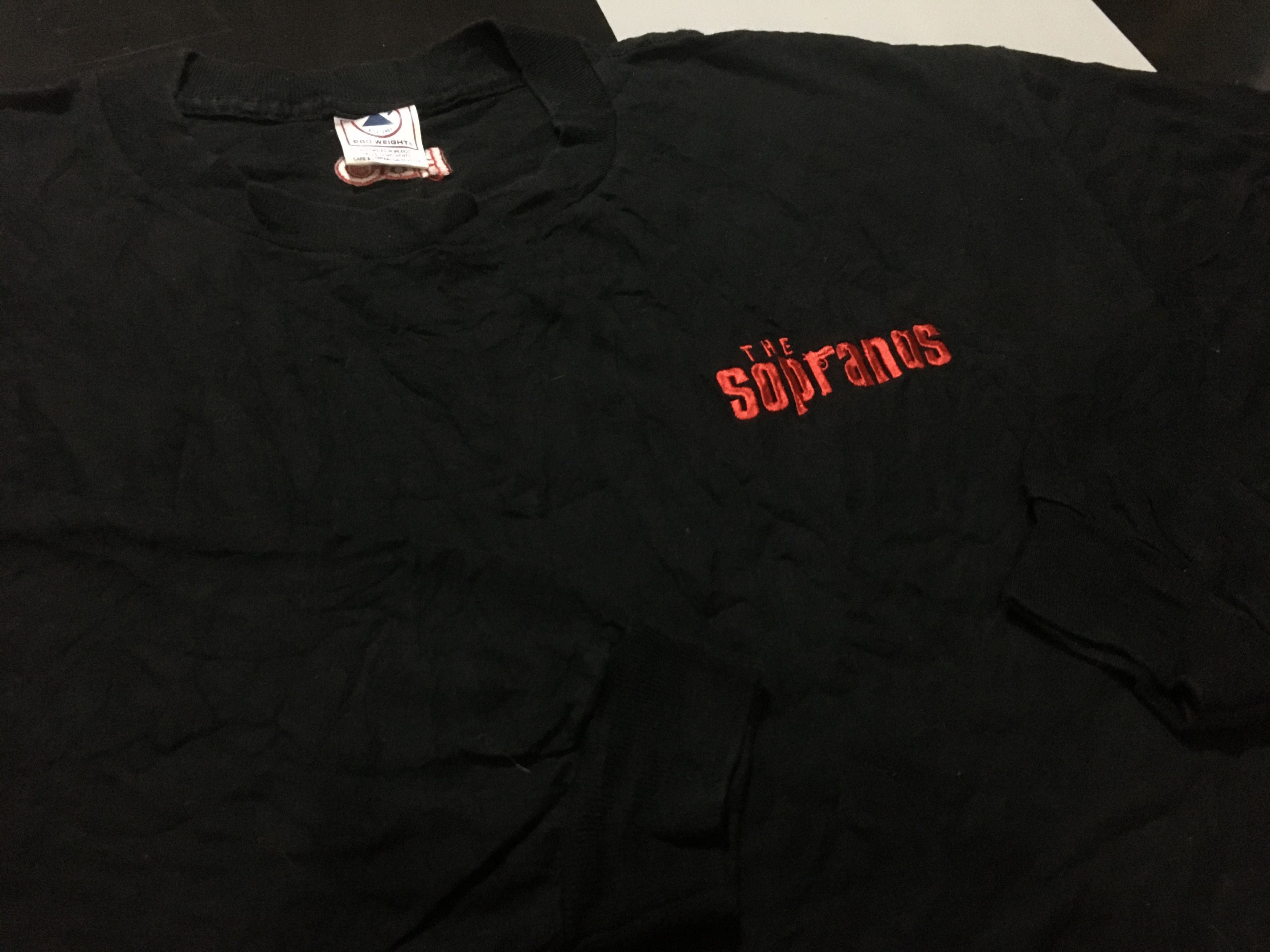 Vintage The Sopranos Long Sleeve Shirt Embroidered Logo Hbo Hoodie, Sweatshirt | PodTeesHub.com