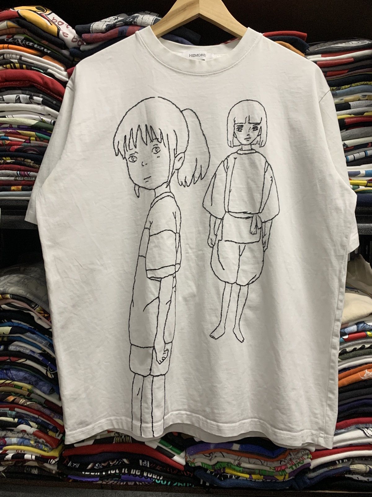 Japanese Brand Studio Ghibli Spirited Away Chihiro Haku Anime Movie T-Shirts, Hoodie, Sweatshirt