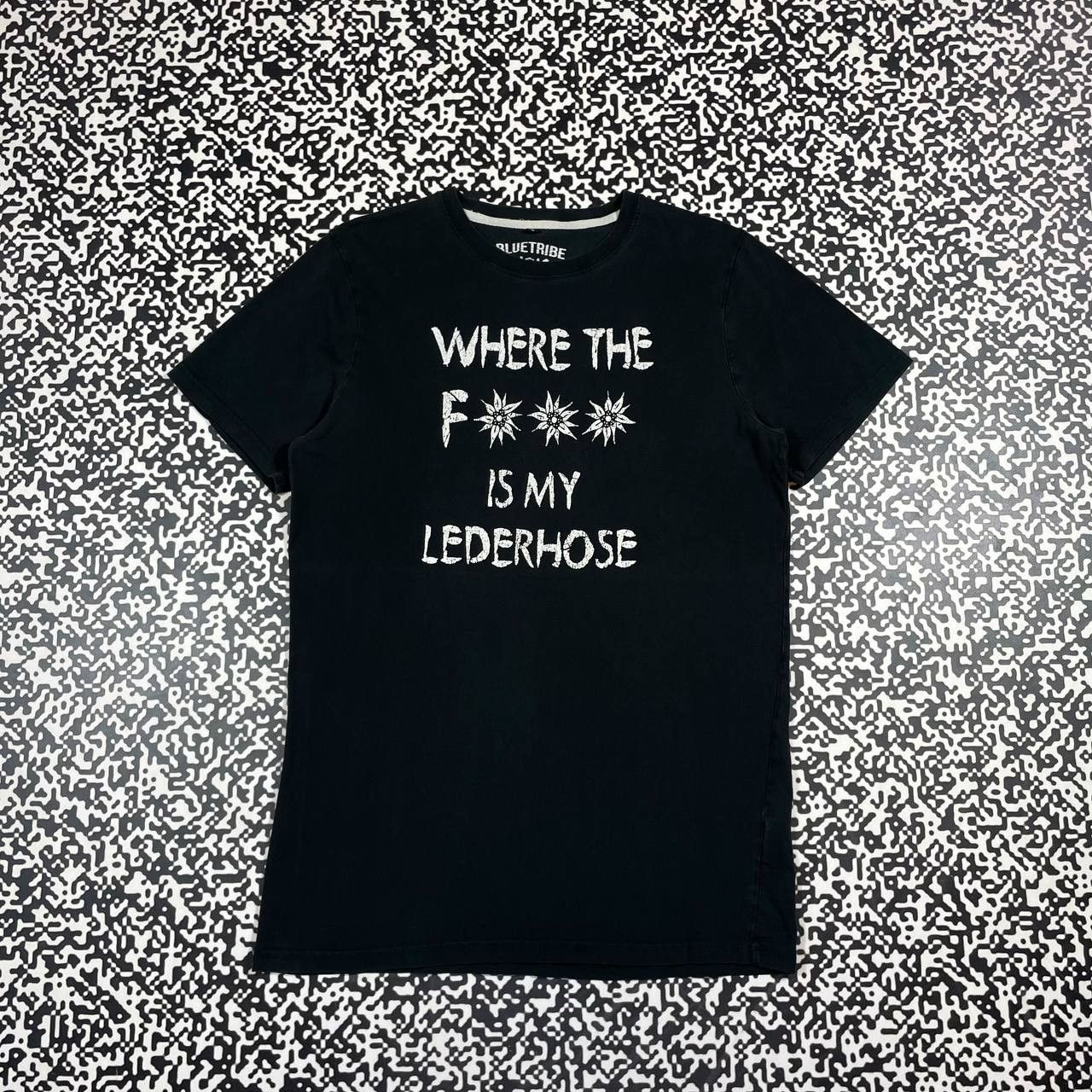 Vintage Y2k Humor Where The Fuck Is My Lederhose Faded Tee Hoodie, Sweatshirt | PodTeesHub.com
