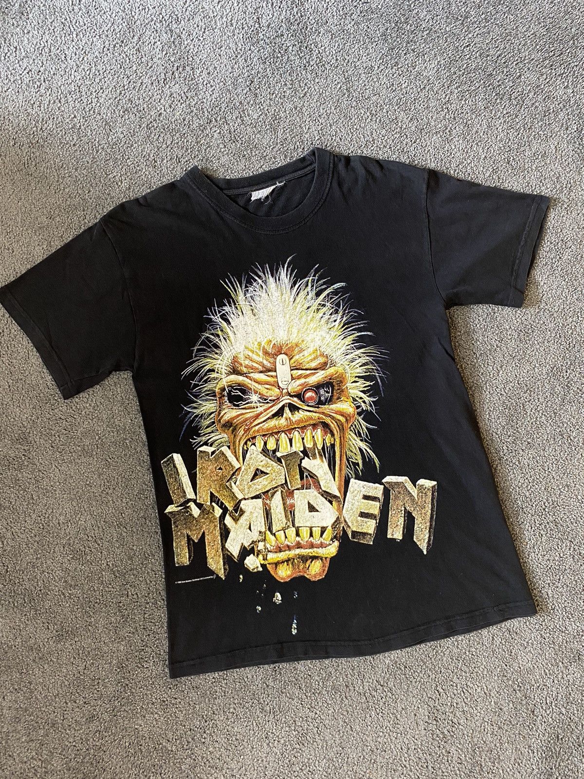 T Shirt Vintage Iron Made 1993s Rap Rock Rare Hoodie, Sweatshirt | PodTeesHub.com