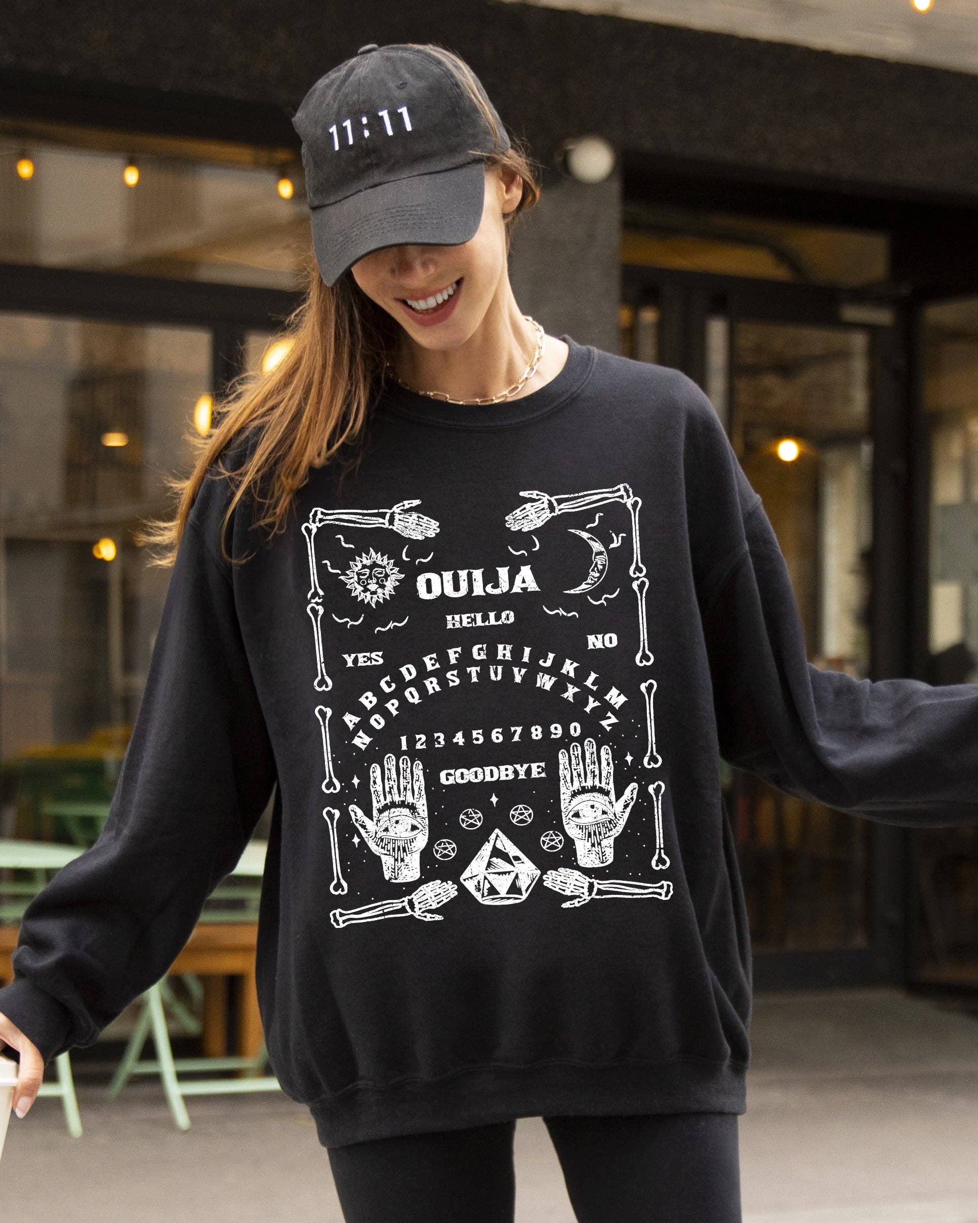 Spirit Board, Skeleton, Ghost, Funny, Halloween Sweatshirt T-Shirts, Hoodie | PodTeesHub.com