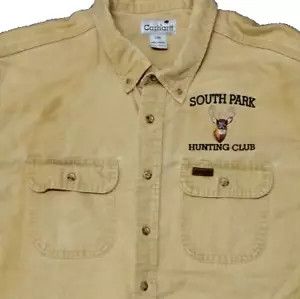 Carhartt Wip Carhatt Khaki Safari South Park Hunting Shirt Club Size 2xl T-Shirts, Hoodie, Sweatshirt