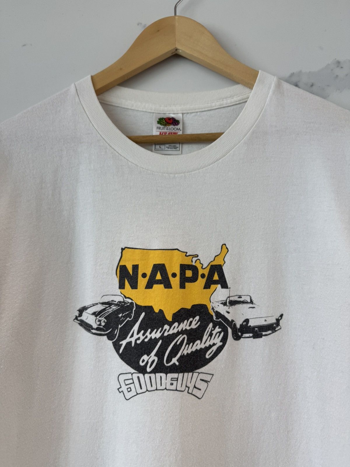 Vintage Y2k Nascar Napa Good Guys T Shirt Hoodie, Sweatshirt | PodTeesHub.com