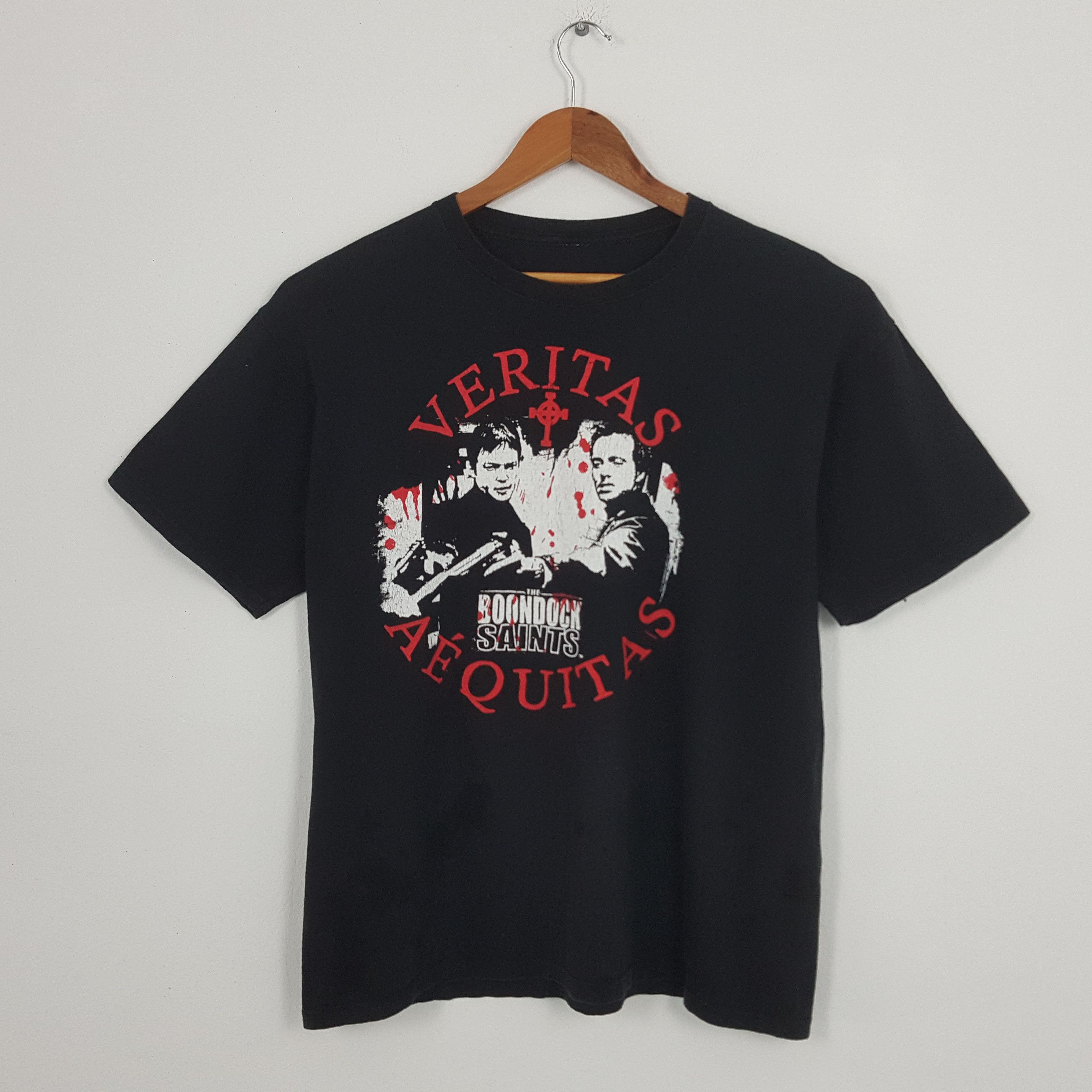 Vintage The Boondock Saints American Thriller Film T Shirt Hoodie, Sweatshirt | PodTeesHub.com
