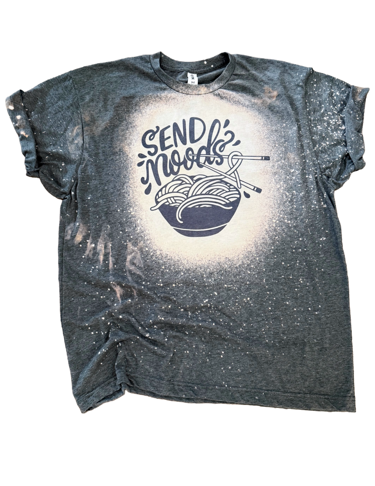Send Noods Funny Bleached Tee Hoodie, Sweatshirt | PodTeesHub.com