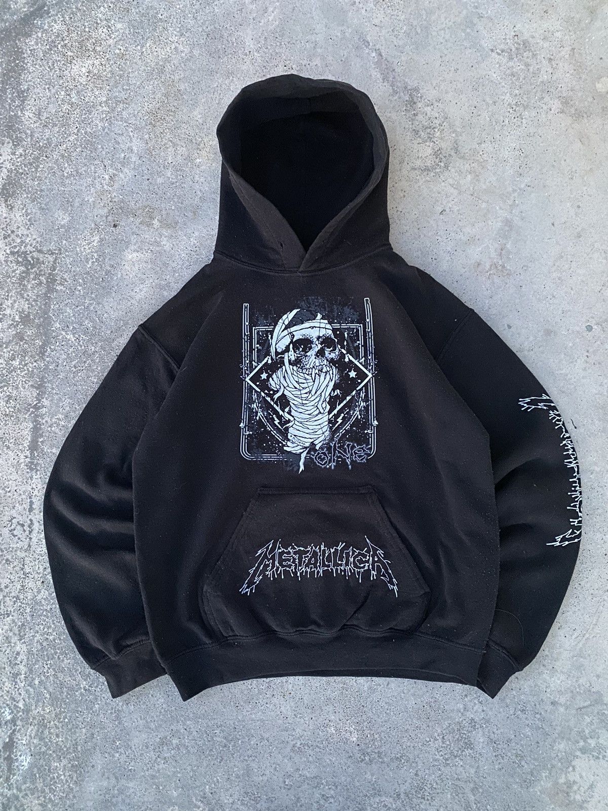 Vintage Y2k Metallica Pushead Album One Band Hoodie T-Shirts, Sweatshirt | PodTeesHub.com