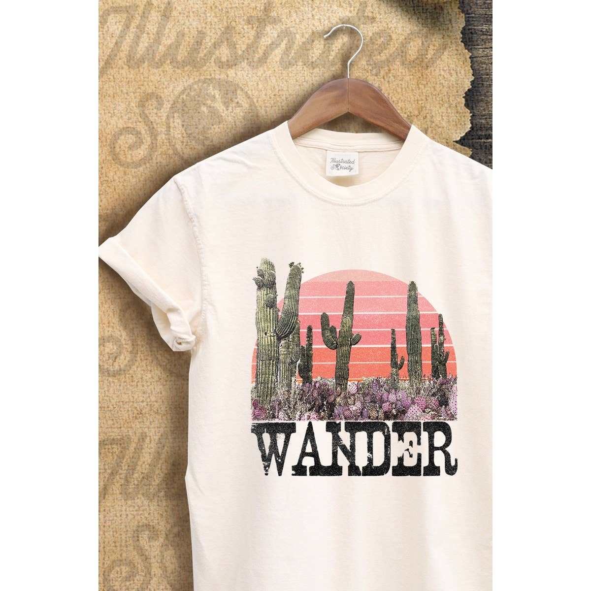 Wander Vintage Graphic  Tee Hoodie, Sweatshirt | PodTeesHub.com