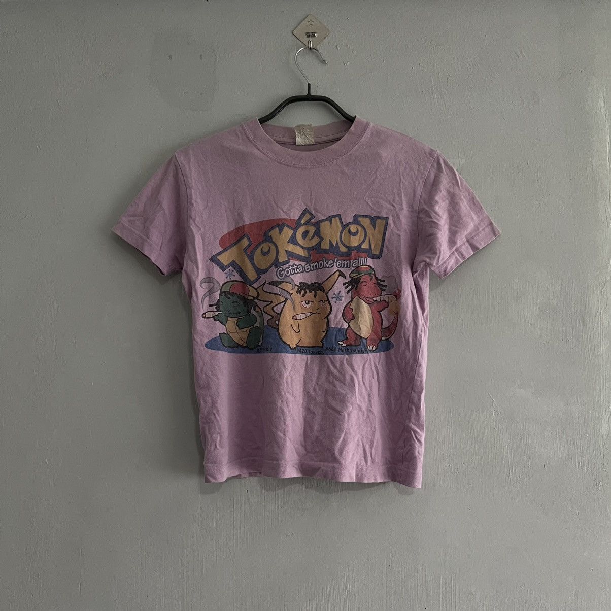Vintage Tokemon Gotta Smoke Em All Tee Hoodie, Sweatshirt | PodTeesHub.com