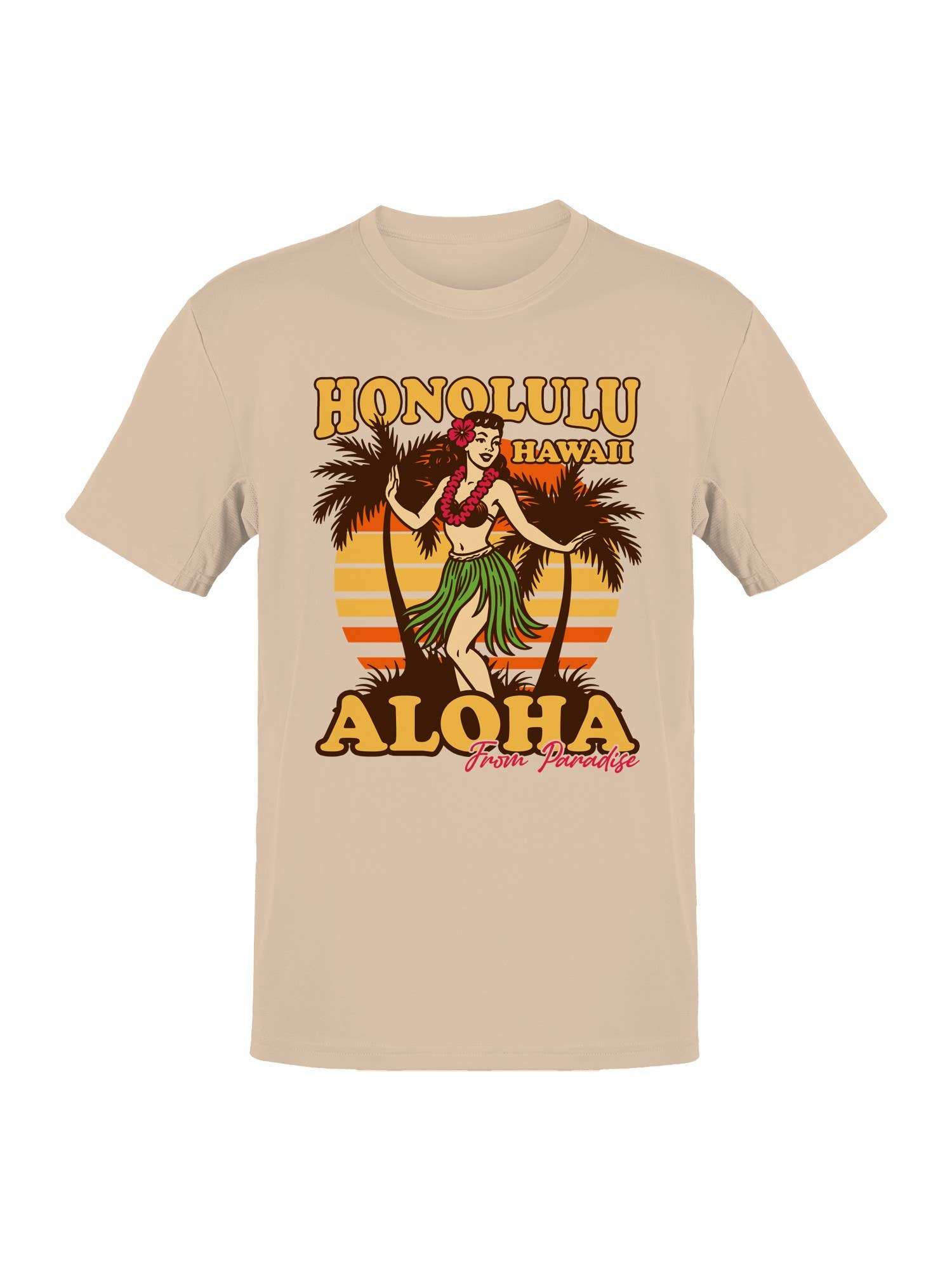 Aloha from Paradise – Honolulu Vibes Men's T-Shirt Hoodie, Sweatshirt | PodTeesHub.com