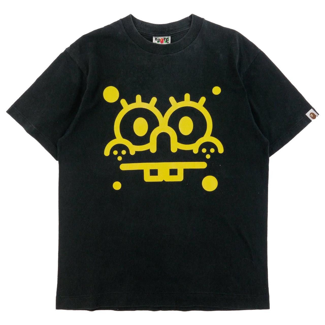Vintage Bape Spongebob T Shirt Size M Hoodie, Sweatshirt | PodTeesHub.com