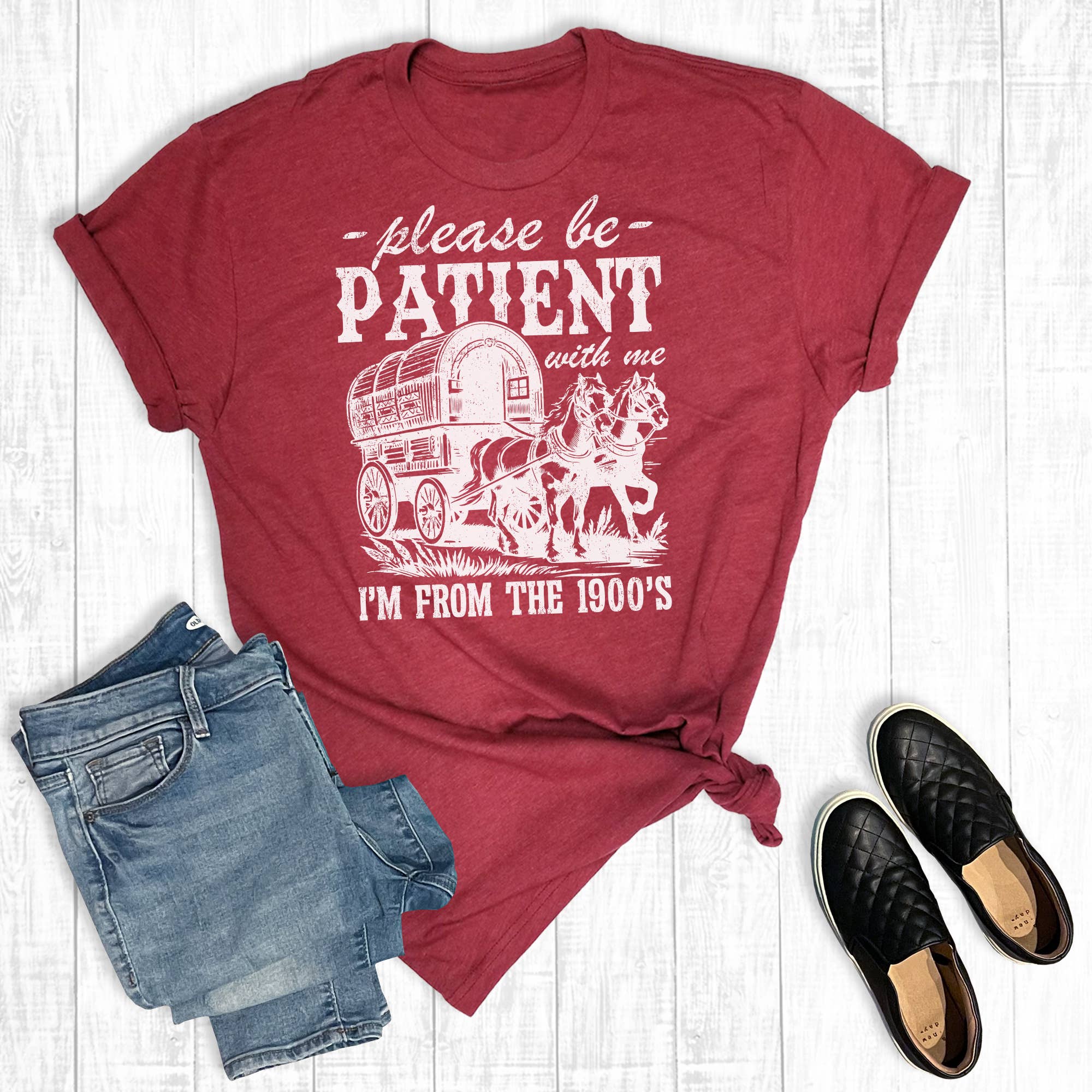 Western I’M from the 1900s Graphic Tee Hoodie, Sweatshirt | PodTeesHub.com
