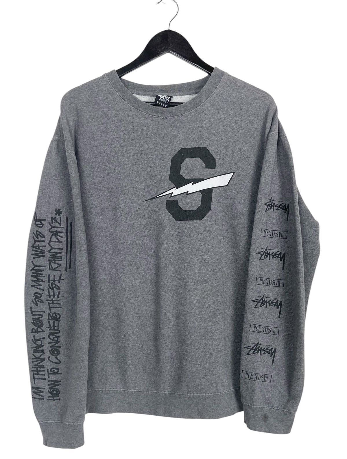 Stussy X Nexus Vii Graphic Crewneck T-Shirts, Hoodie, Sweatshirt | PodTeesHub.com