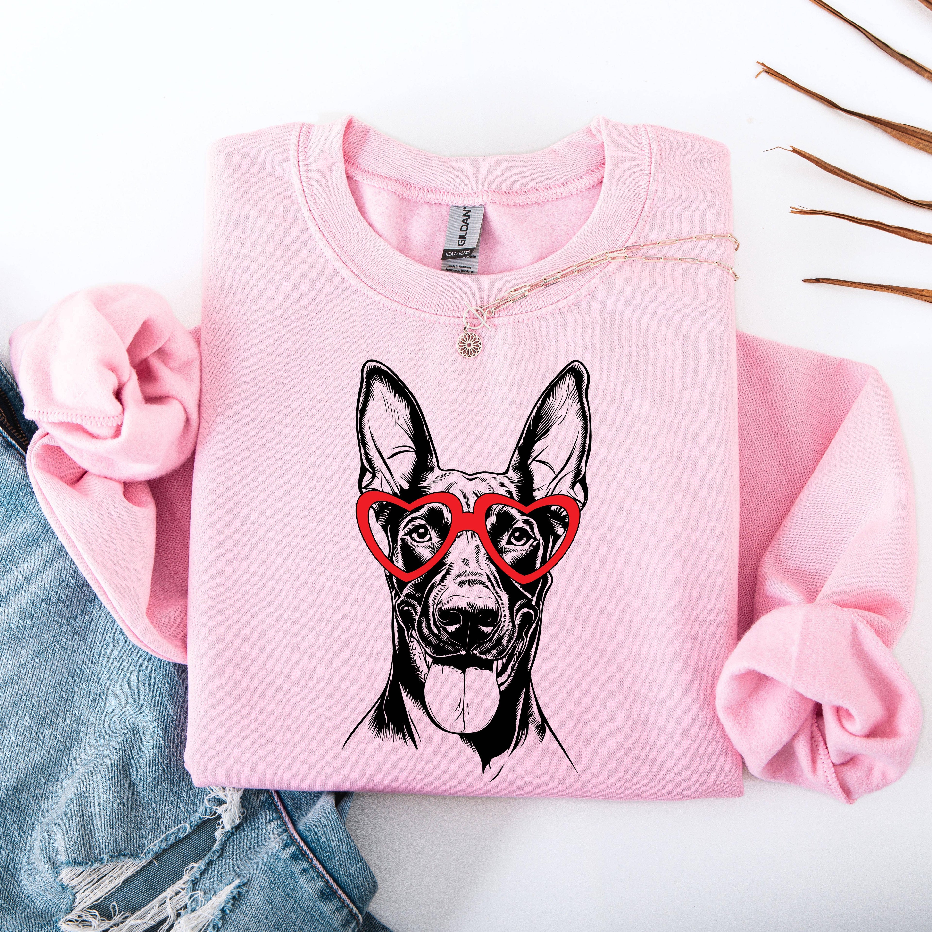 Doberman, Dog Lover Apparel, Pet, Dog Breed, Cute Sweatshirt T-Shirts, Hoodie | PodTeesHub.com