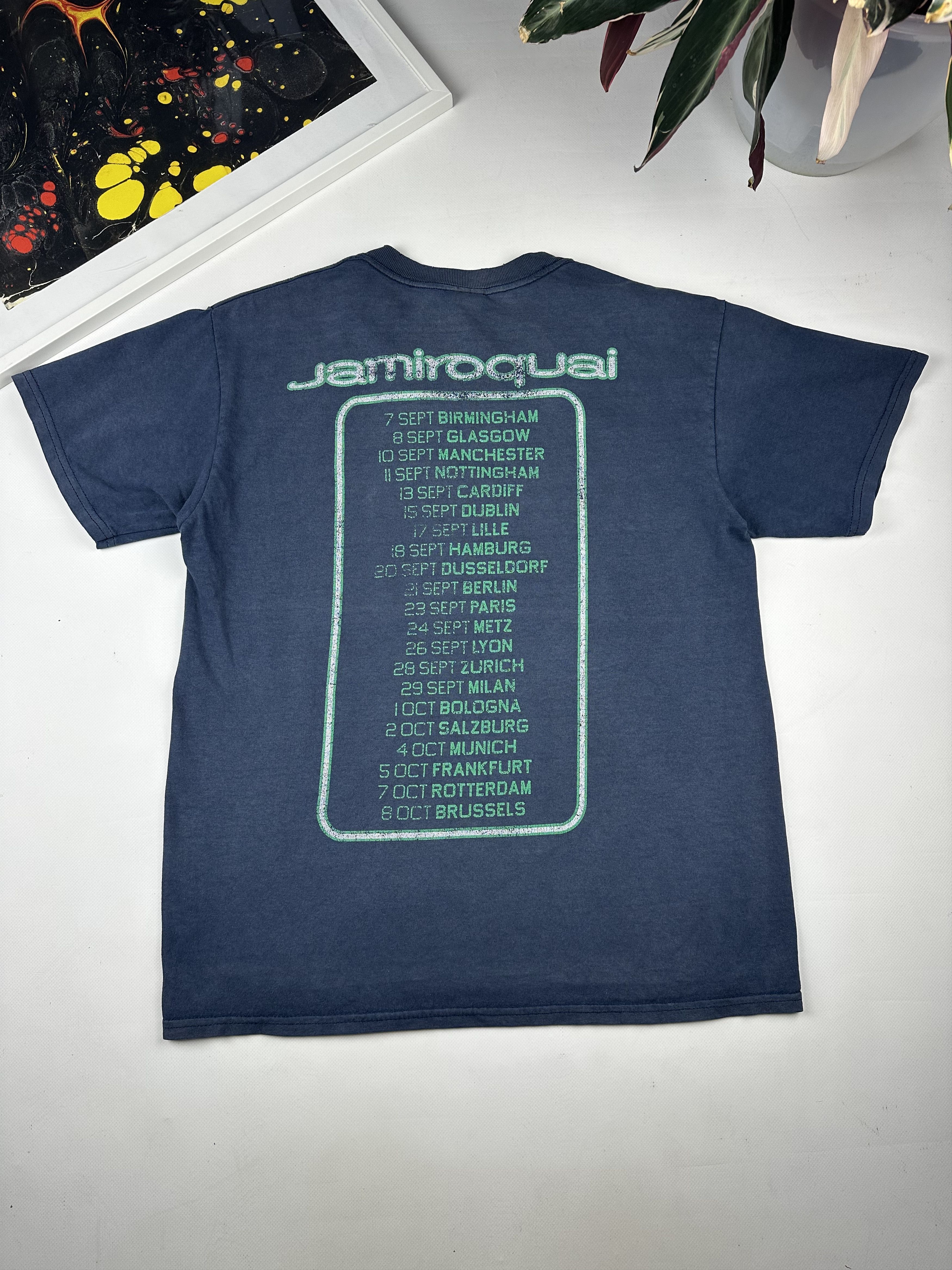 Band Tees Vintage Jamiroquai Dynamite Tee Shirt Tour South America Hoodie, Sweatshirt | PodTeesHub.com