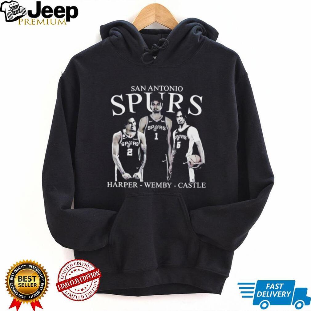 San Antonio Spurs Harper Wemby Castle Retro shirt