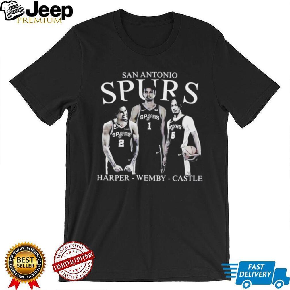San Antonio Spurs Harper Wemby Castle Retro shirt
