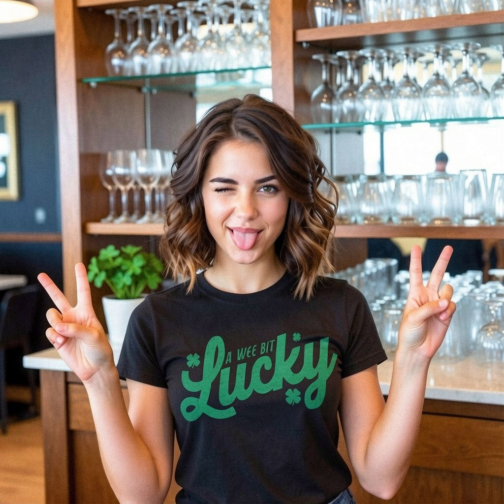 A Wee Bit Lucky Women's T Shirt