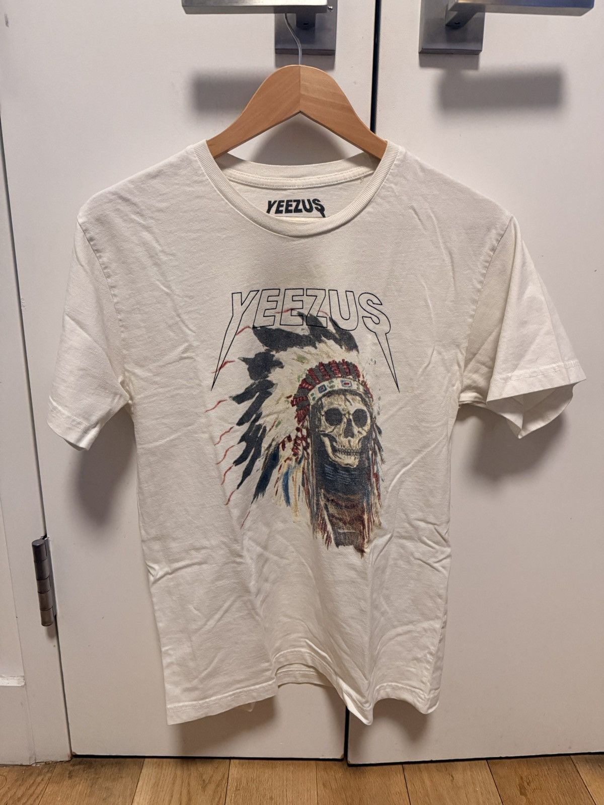 Kanye West Yeezus White Indian T Shirt 2013 Kanye West Hoodie, Sweatshirt | PodTeesHub.com