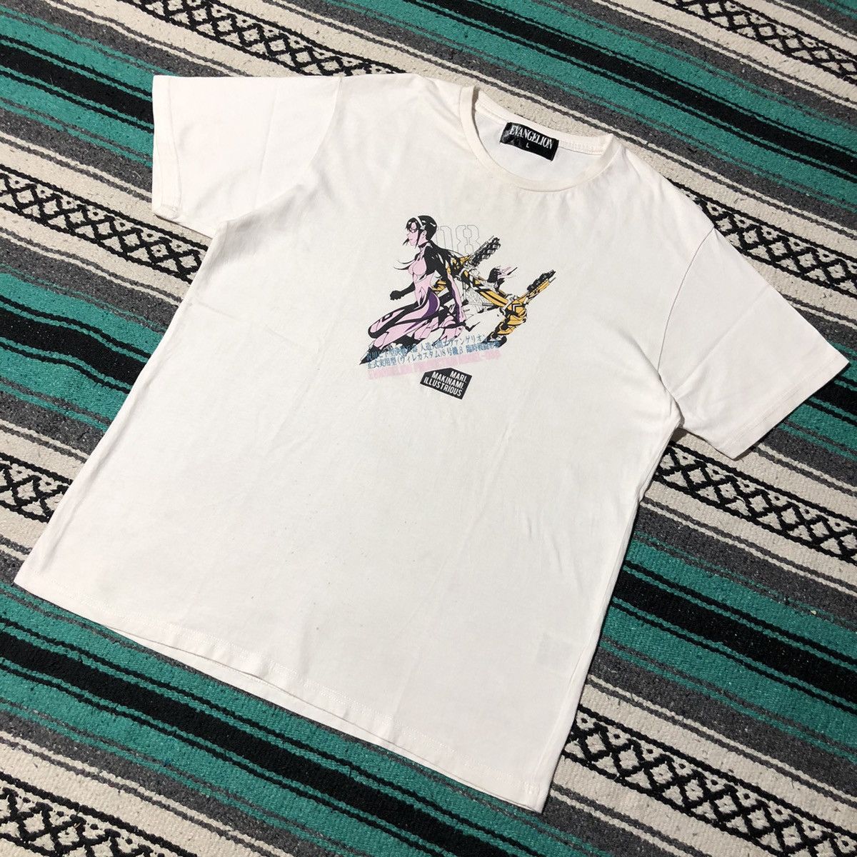 Japanese Brand X Vintage Vintage Evangelion Mari Makinami Illustrious T-Shirts, Hoodie, Sweatshirt