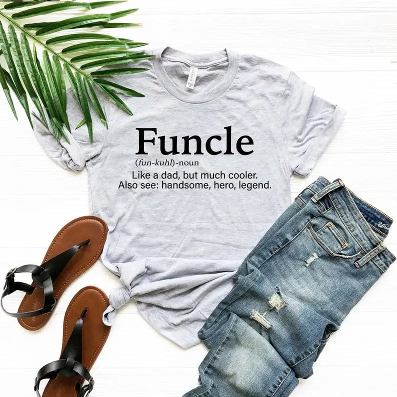Funcle Definition Tshirt Hoodie, Sweatshirt | PodTeesHub.com