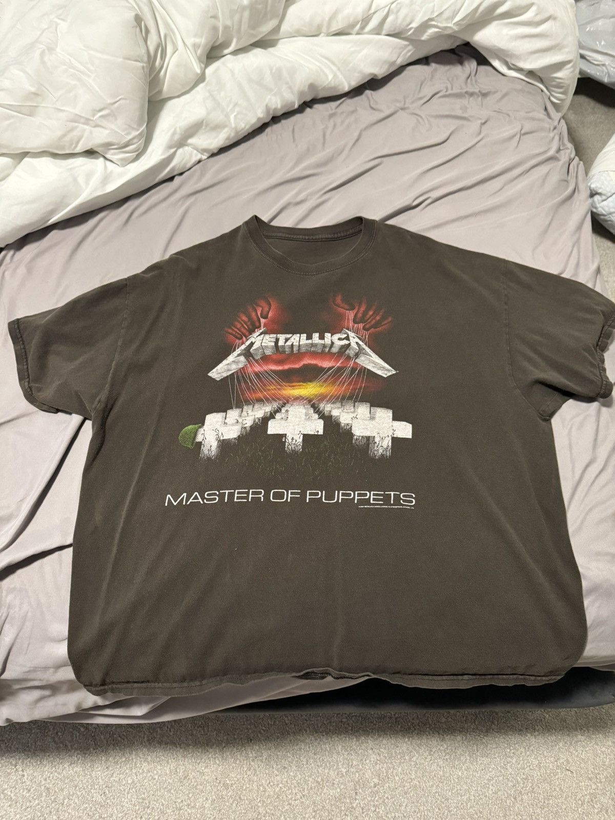 Metallica Master Of Puppets Damage Tour Europe Tee Hoodie, Sweatshirt | PodTeesHub.com