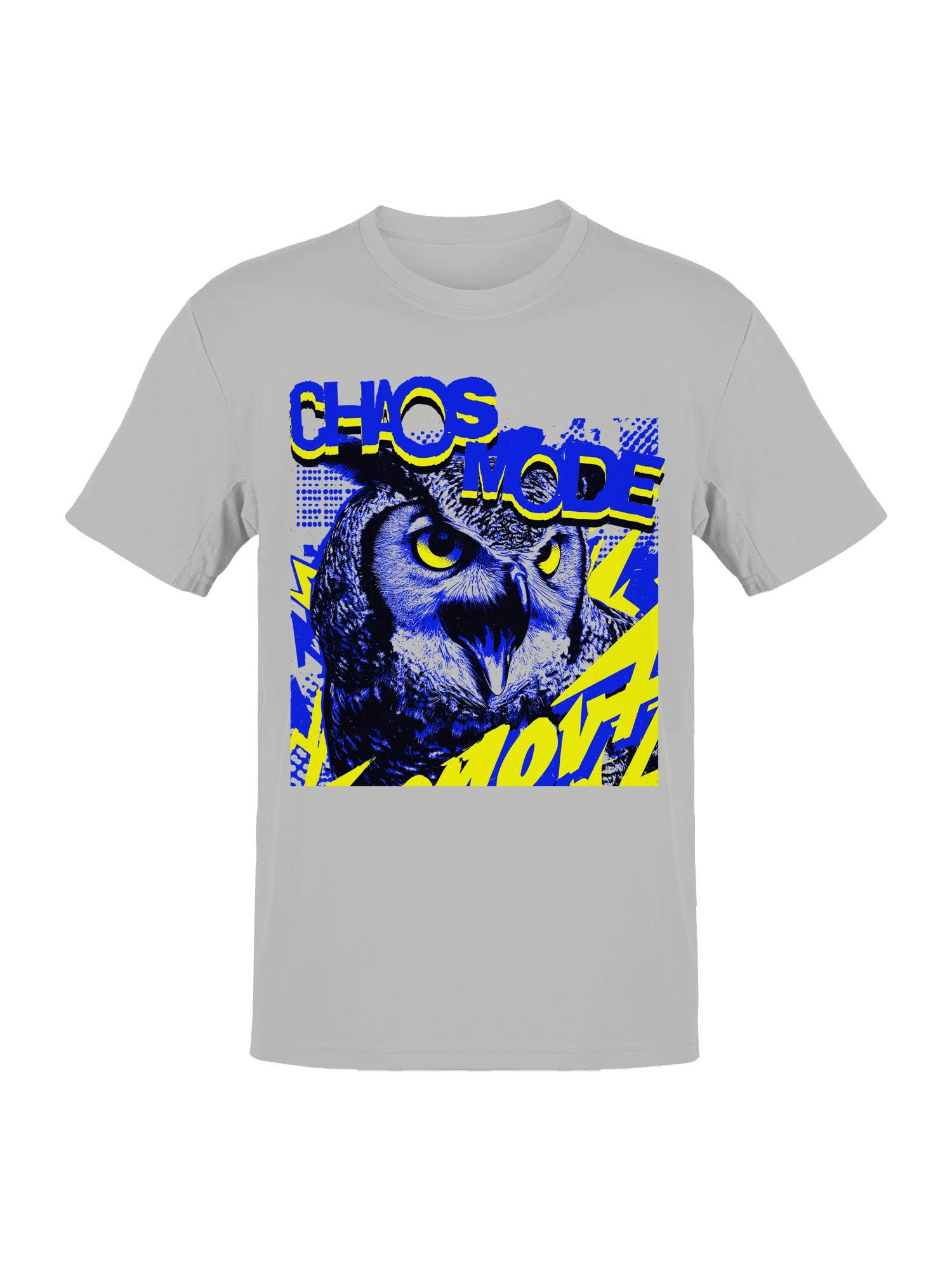 Chaos Mode Owl Art Design Men's T-Shirt Hoodie, Sweatshirt | PodTeesHub.com