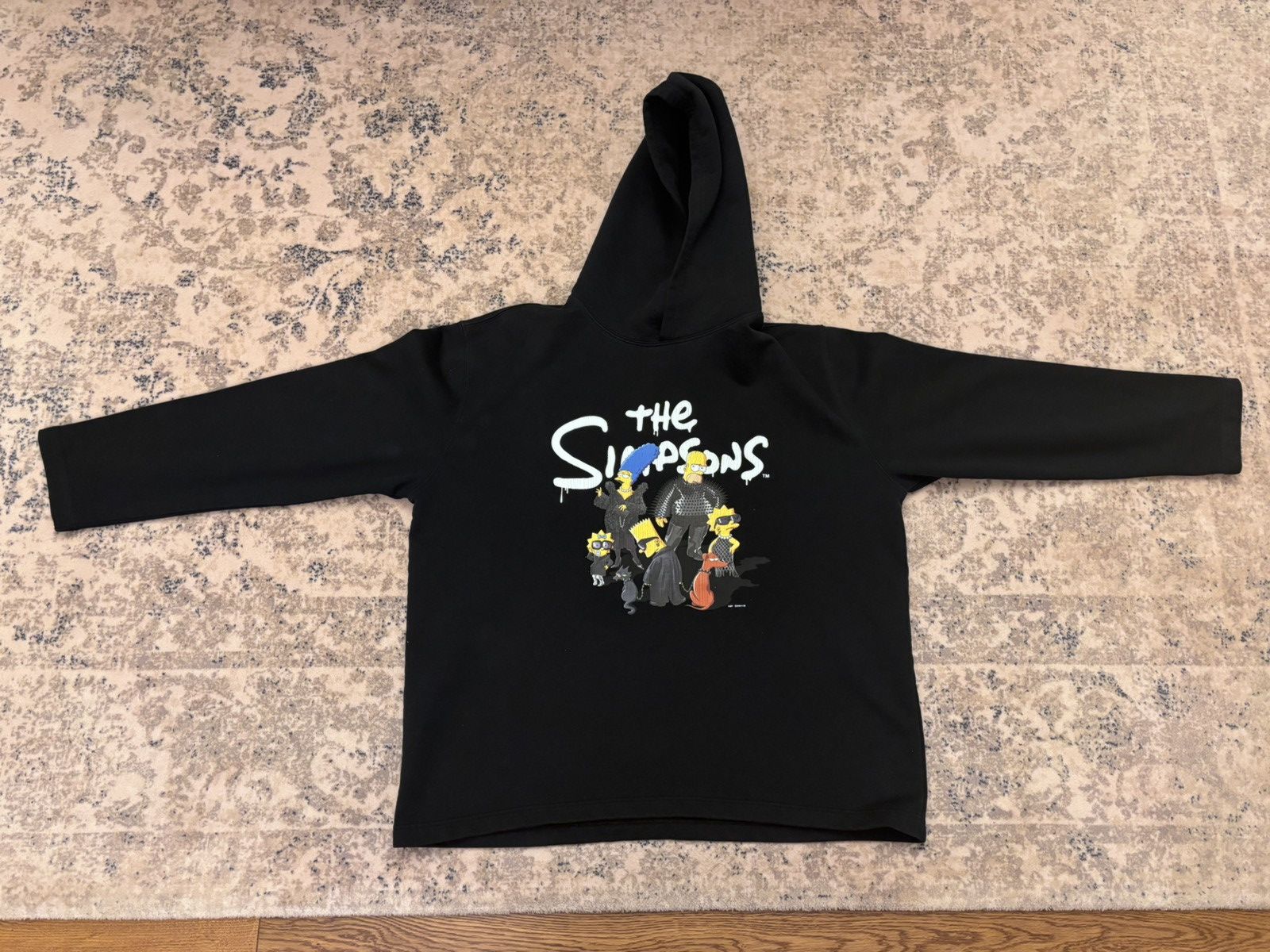 The Simpsons Balenciaga X The Simpsons Cropped Hoodie T-Shirts, Sweatshirt | PodTeesHub.com
