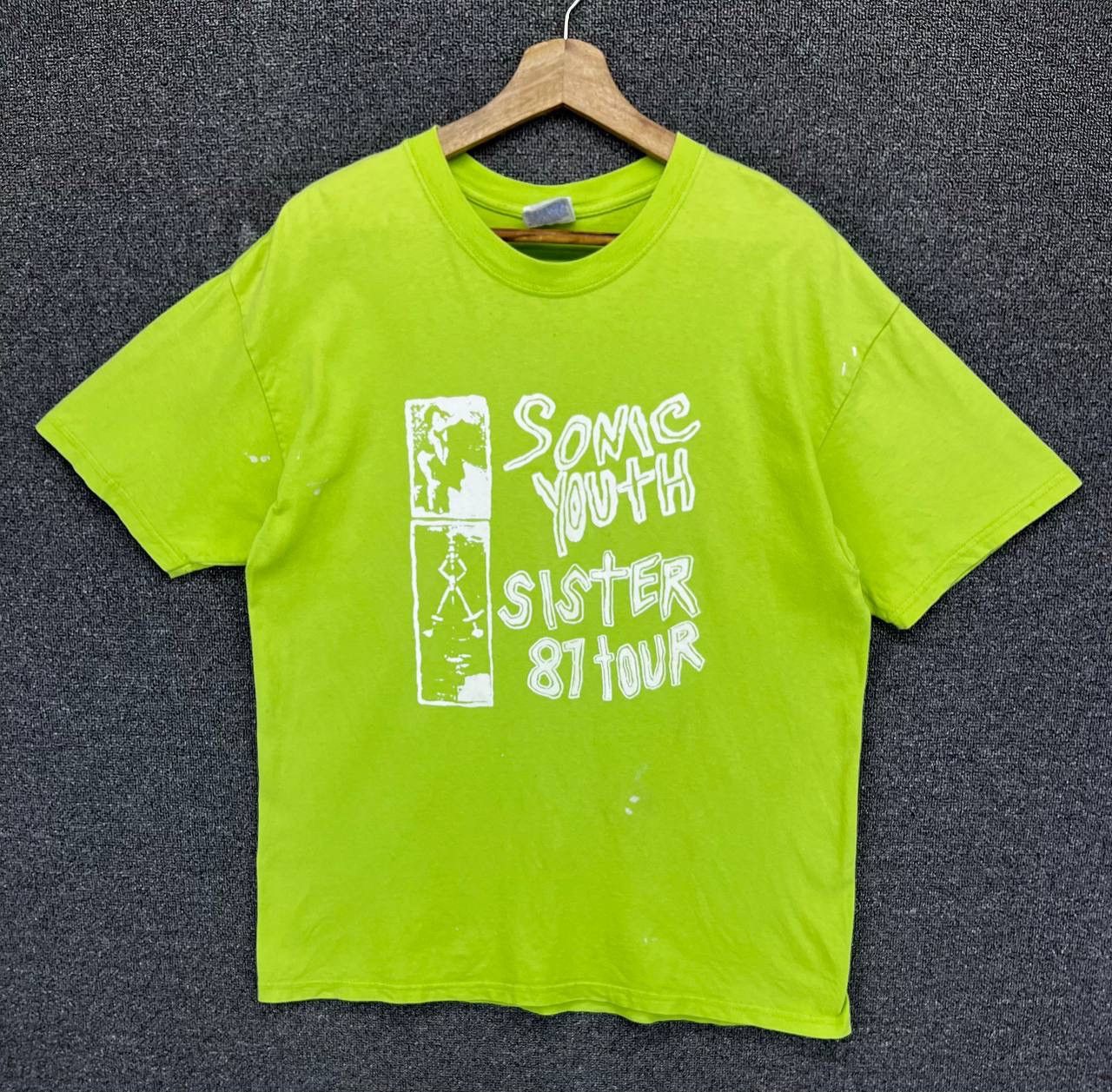 Band Tees Vintage Sonic Youth Punk Rock Band Tees T Shirts Hoodie, Sweatshirt | PodTeesHub.com