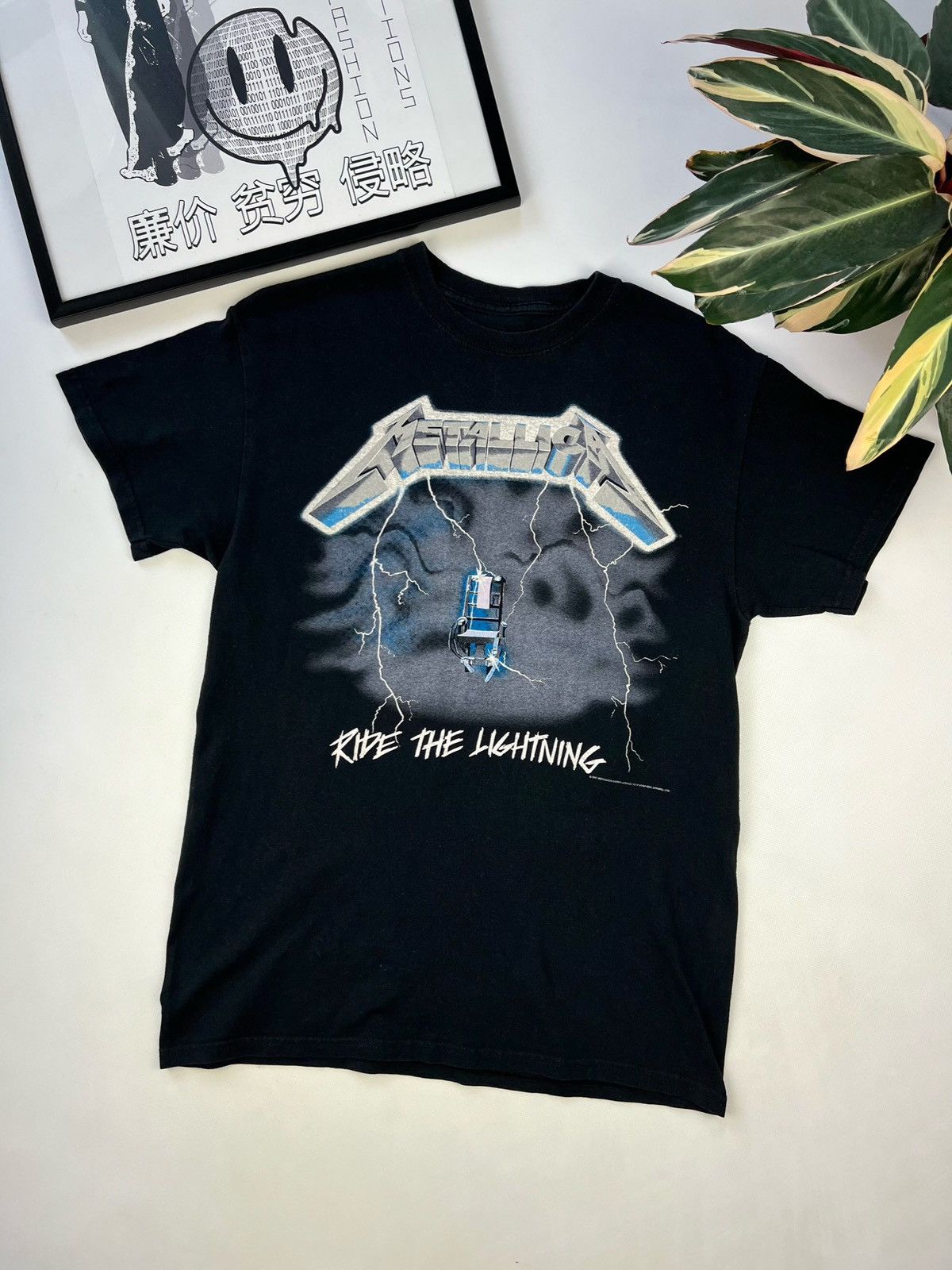 Vintage Metallica Ride The Lighting Rock T Shirt Hoodie, Sweatshirt | PodTeesHub.com