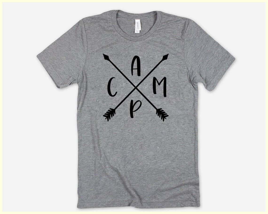 Camp Arrows - Camping Hiking Mountains T- Shirt Hoodie, Sweatshirt | PodTeesHub.com
